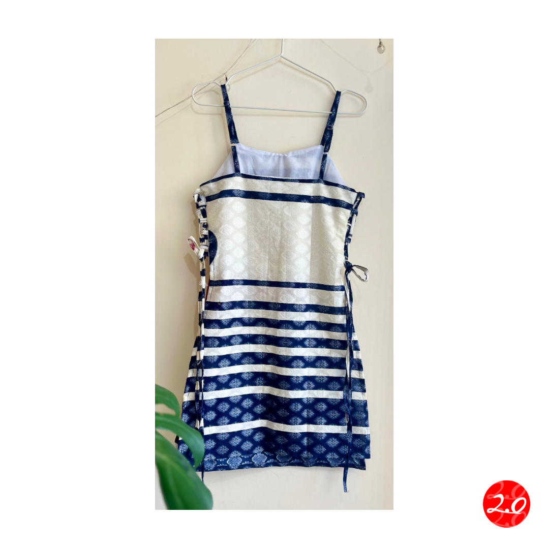 Tropical Strap Kurti
