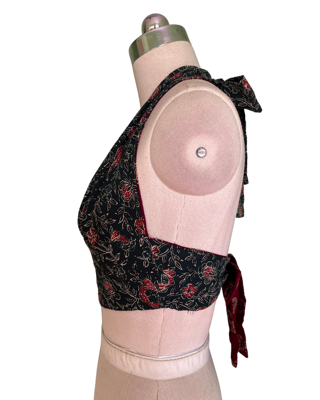 Wild Rosewood Reversible Halter Top