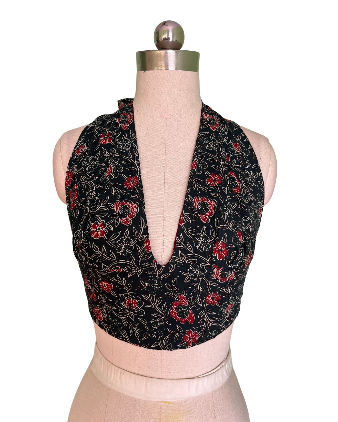 Wild Rosewood Reversible Halter Top