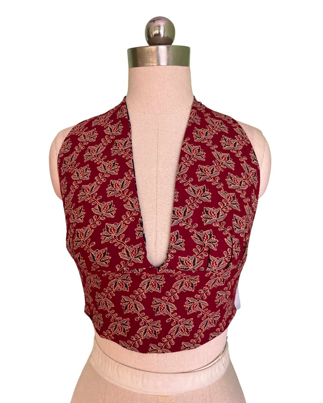 Wild Rosewood Reversible Halter Top