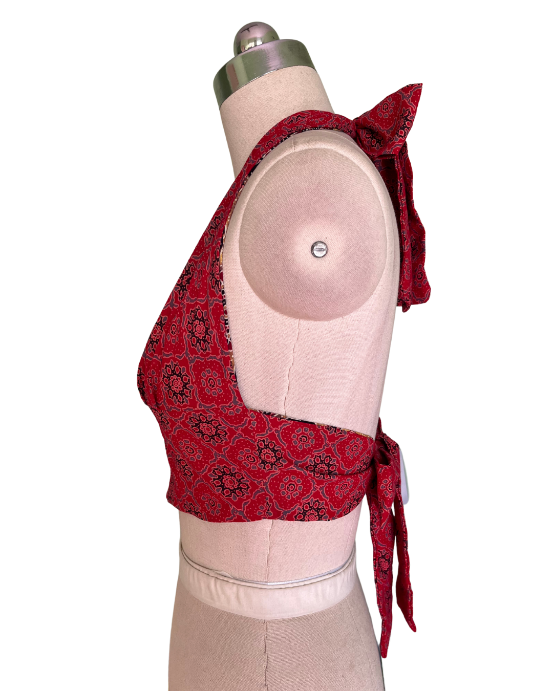 Saffron Sun Reversible Halter Top