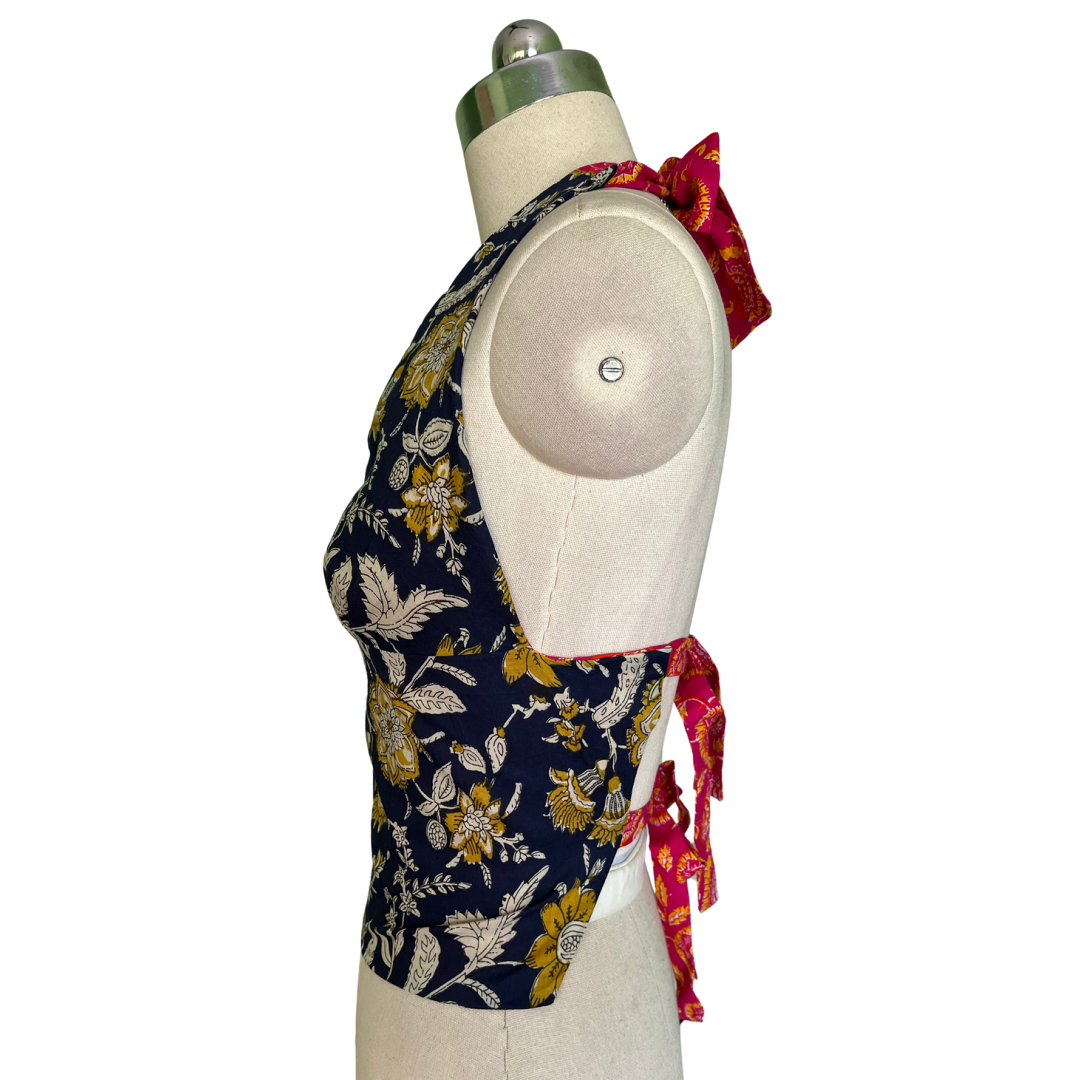 Rose After Dark GEET Halter Top