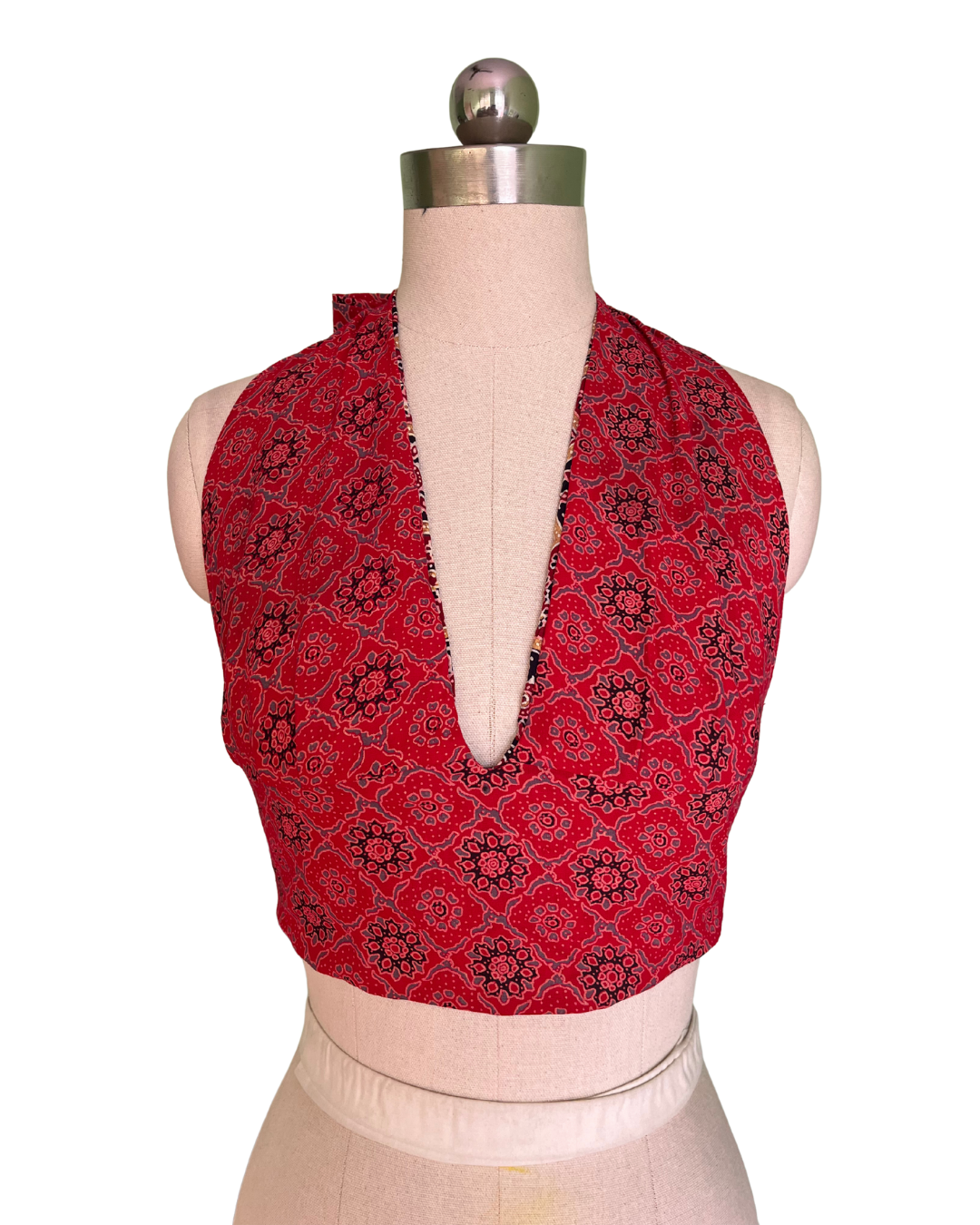 Saffron Sun Reversible Halter Top