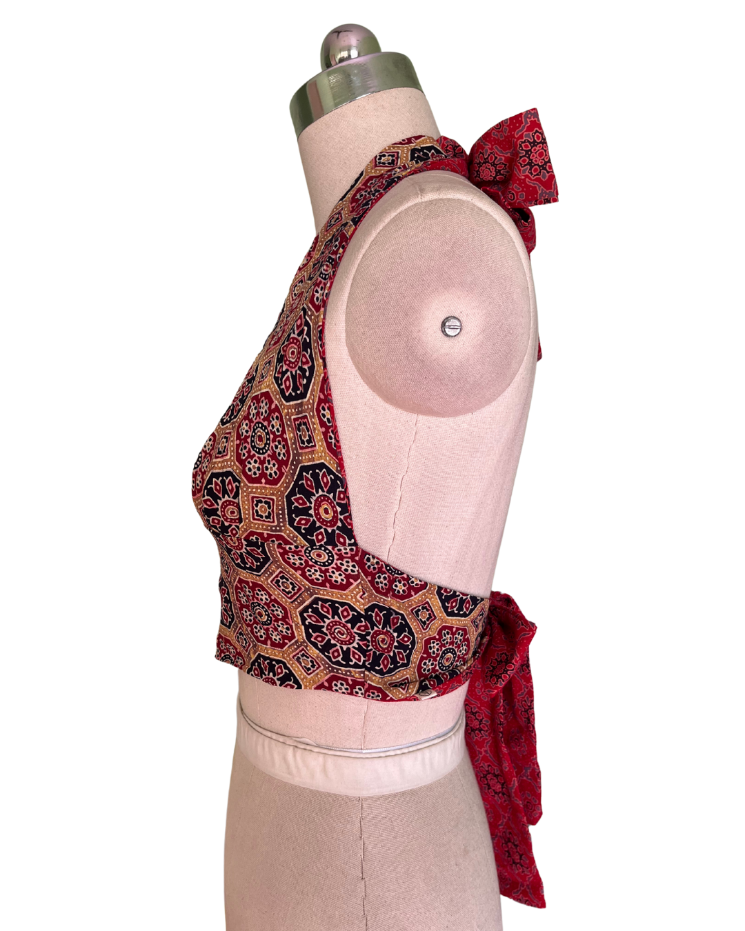 Saffron Sun Reversible Halter Top