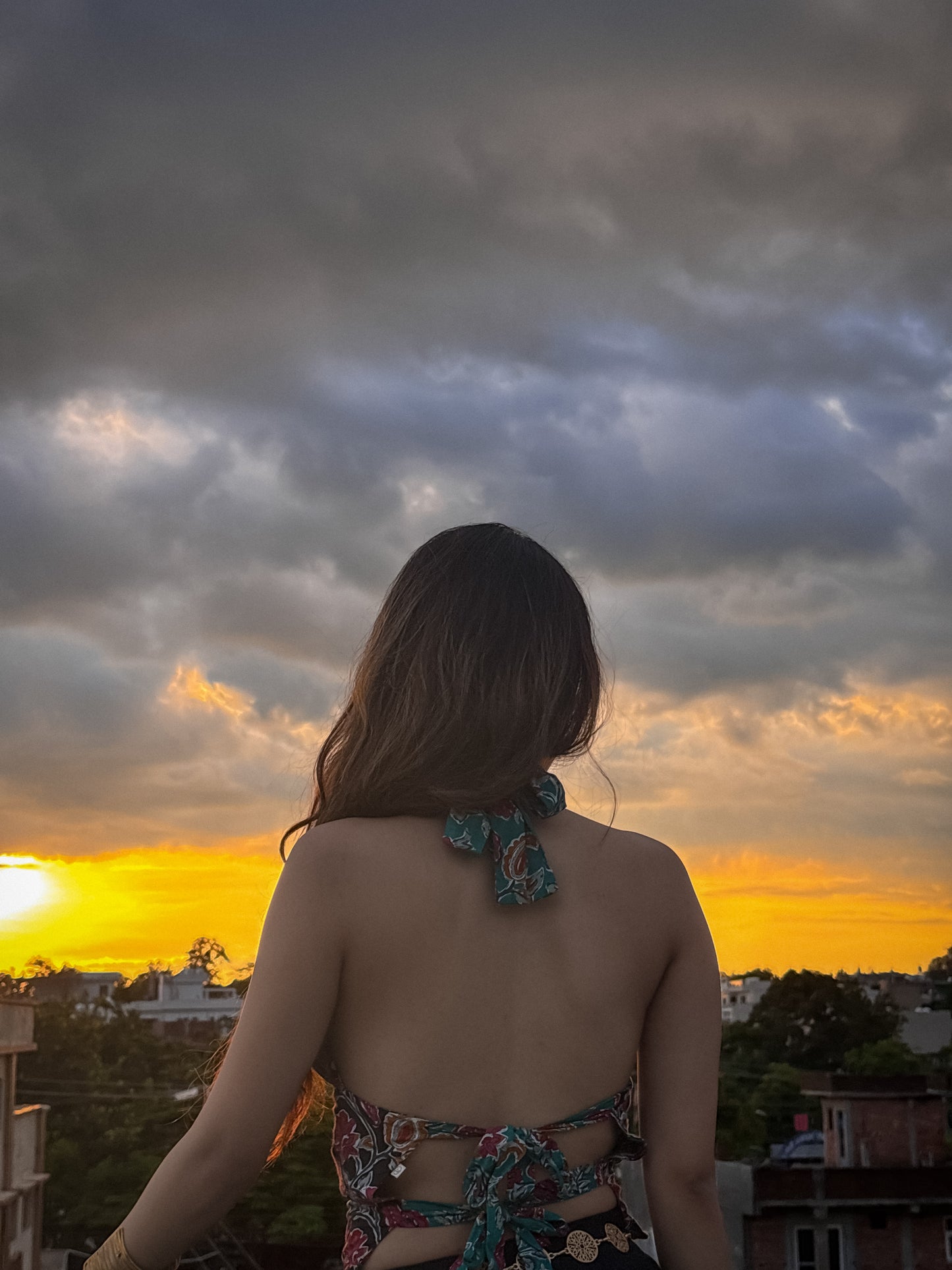 Seafoam Shadows GEET Halter Top