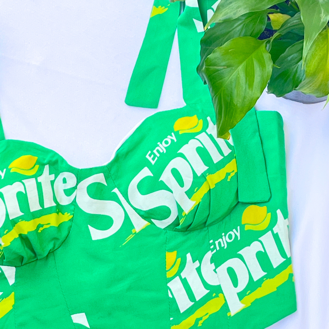 🧃Sprite Corset top🧃