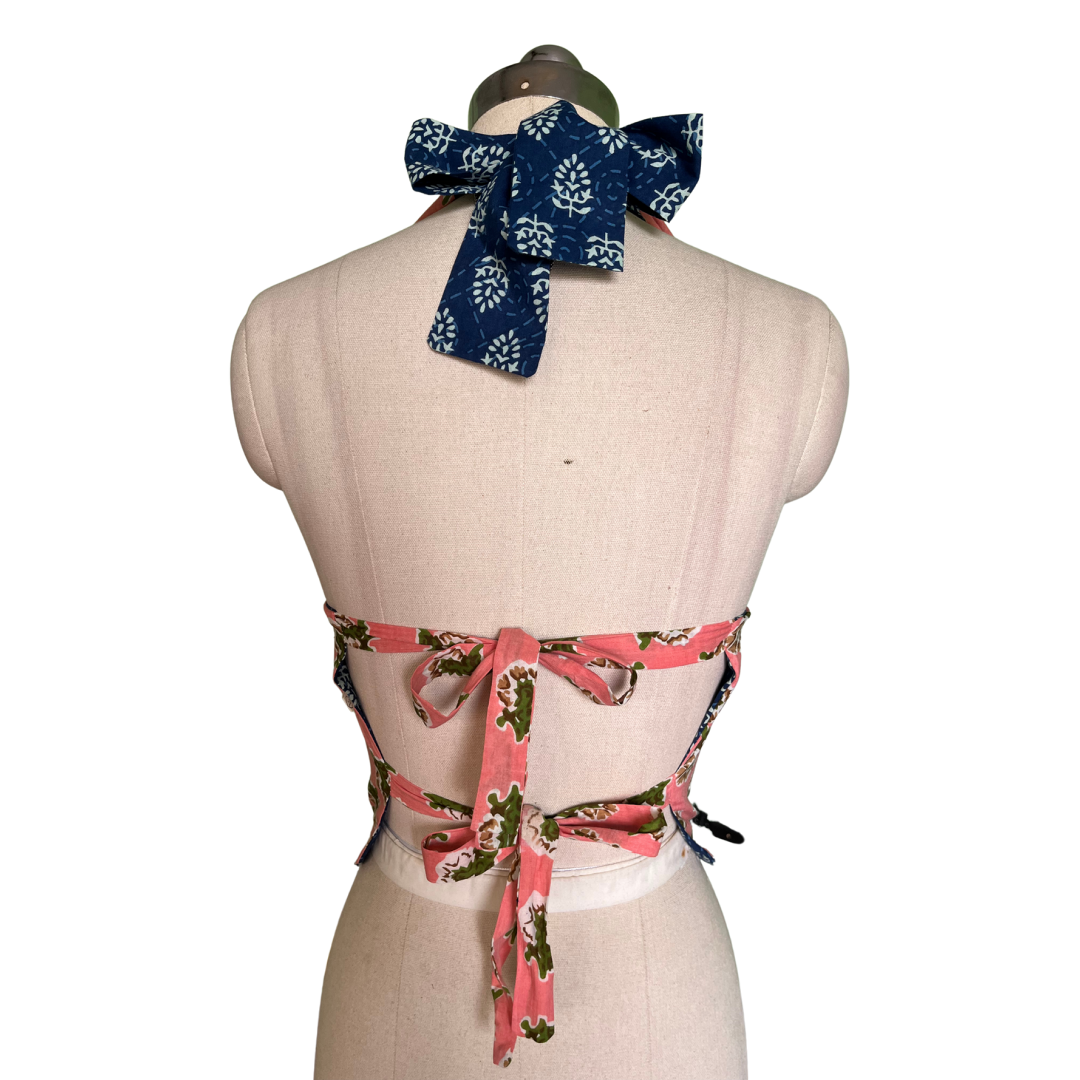 Electric Blossom GEET Halter Top