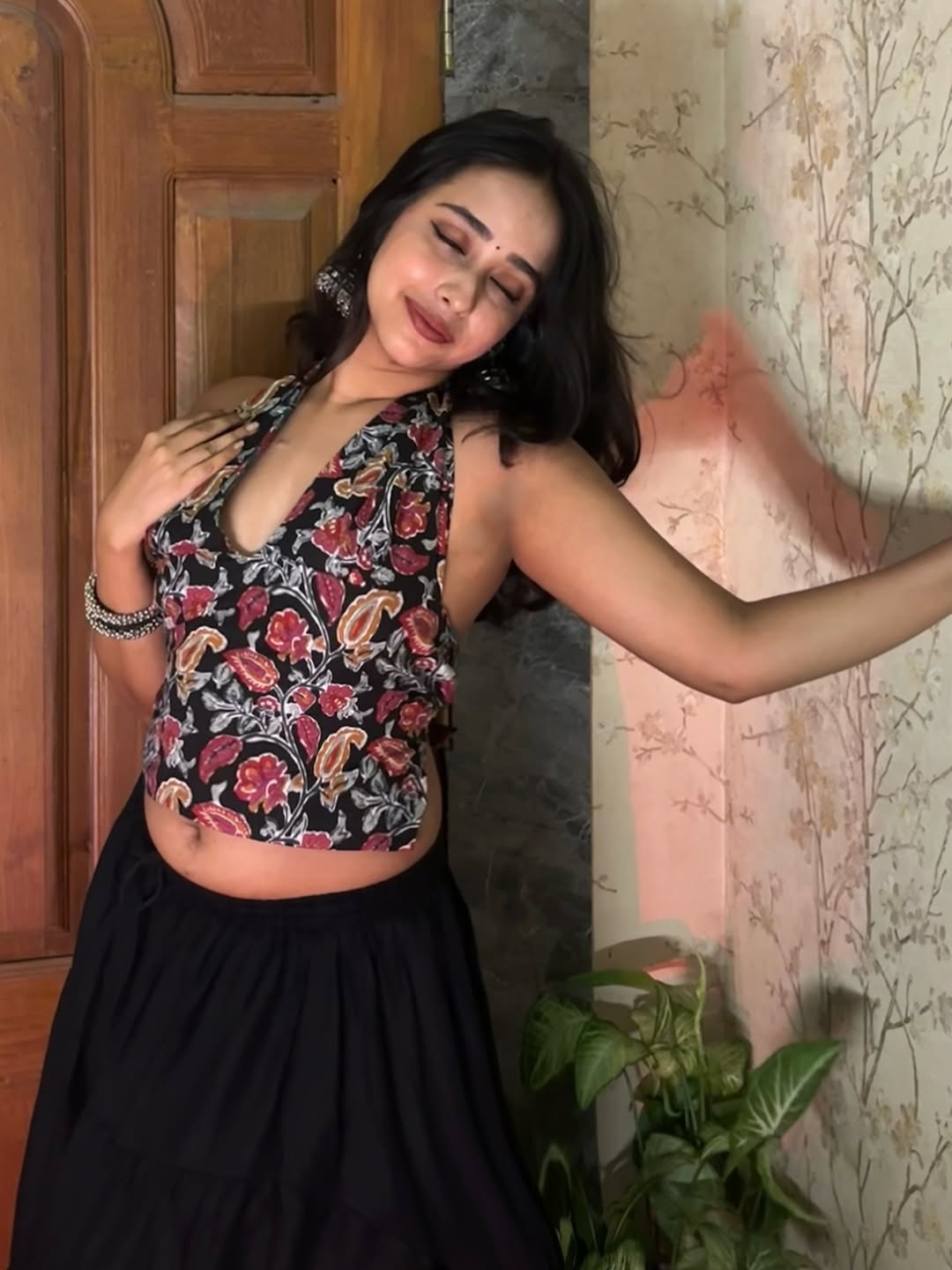 Seafoam Shadows GEET Halter Top