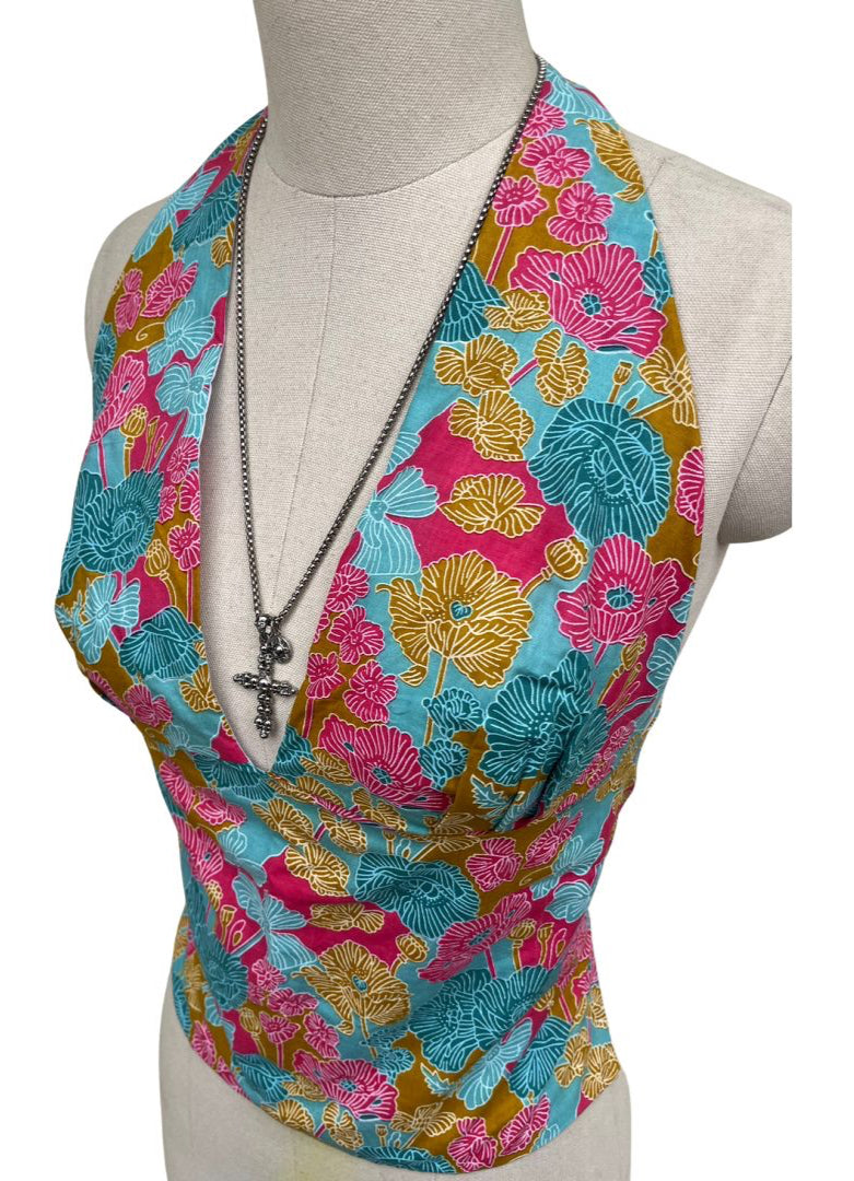 Tropical Crush GEET Halter Top