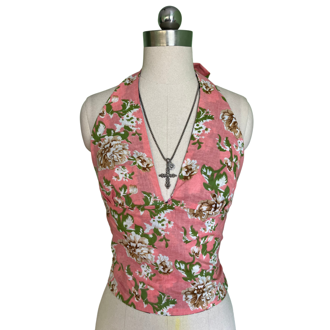 Midnight Rose GEET Halter Top