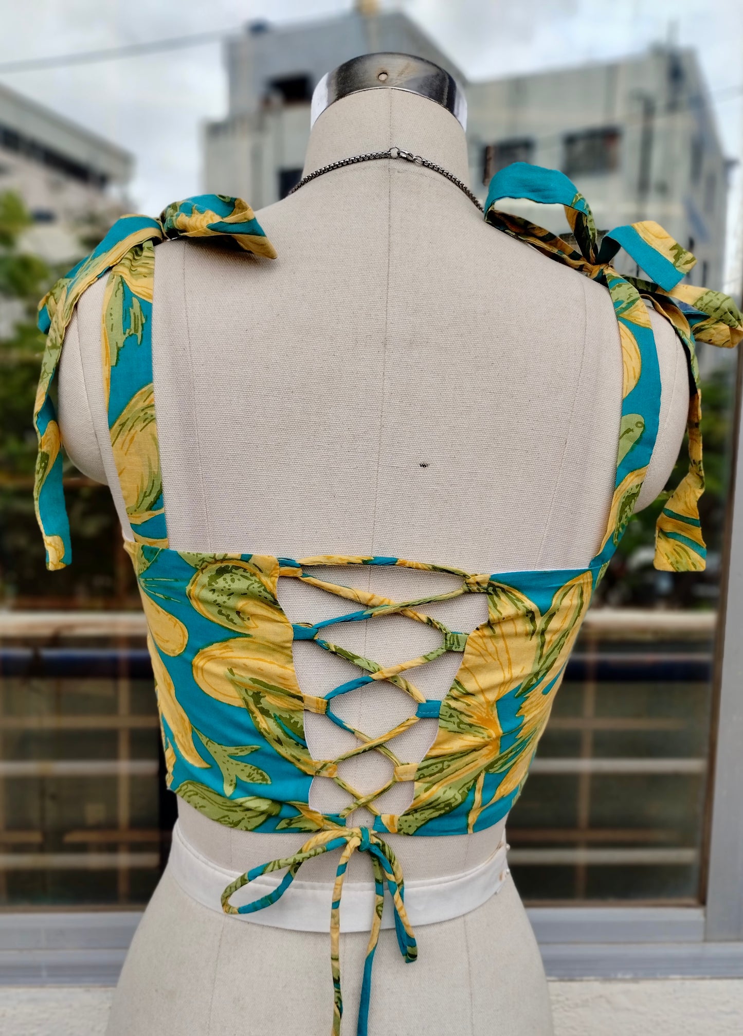 Island Glow corset top