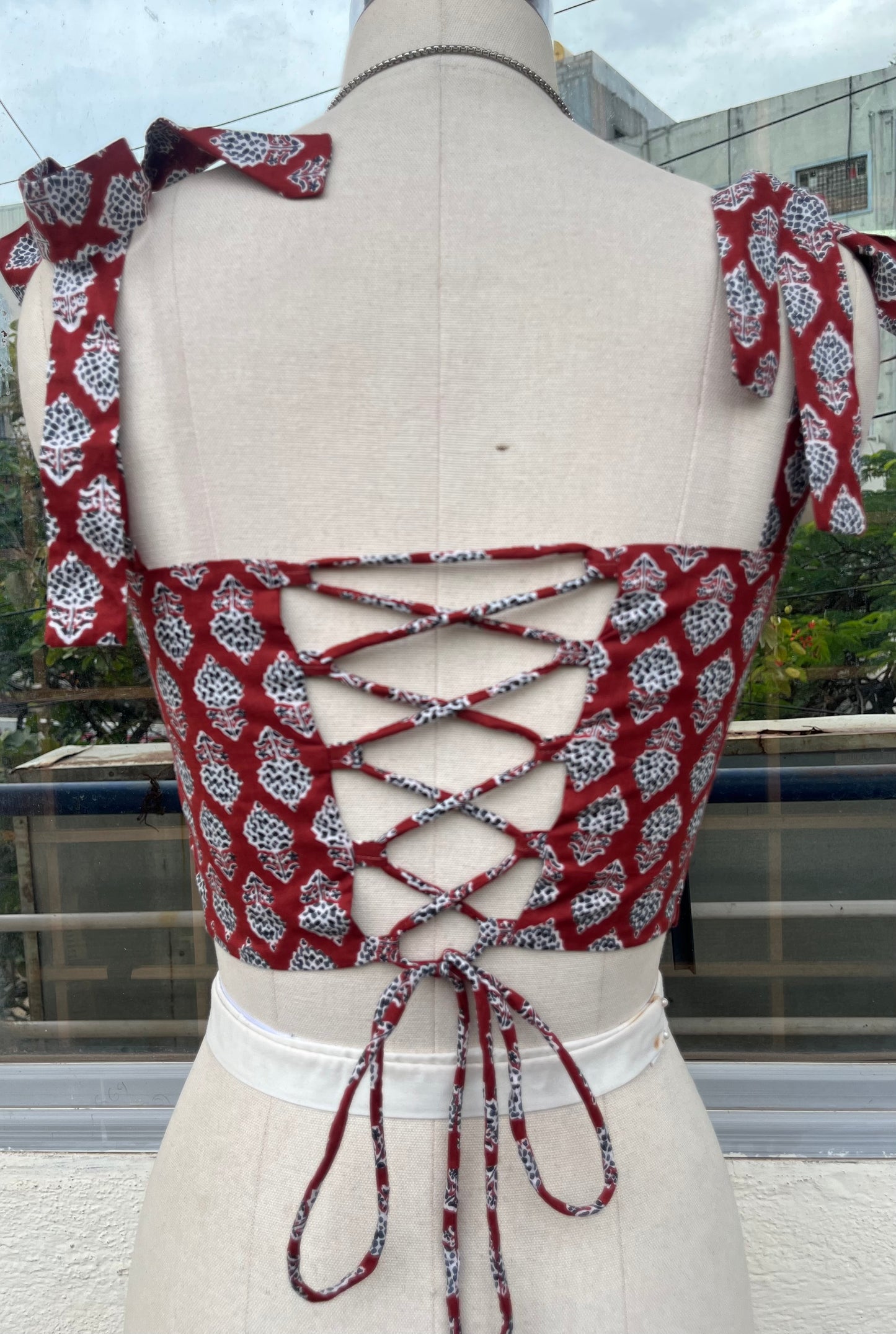 Terracotta Tale corset top