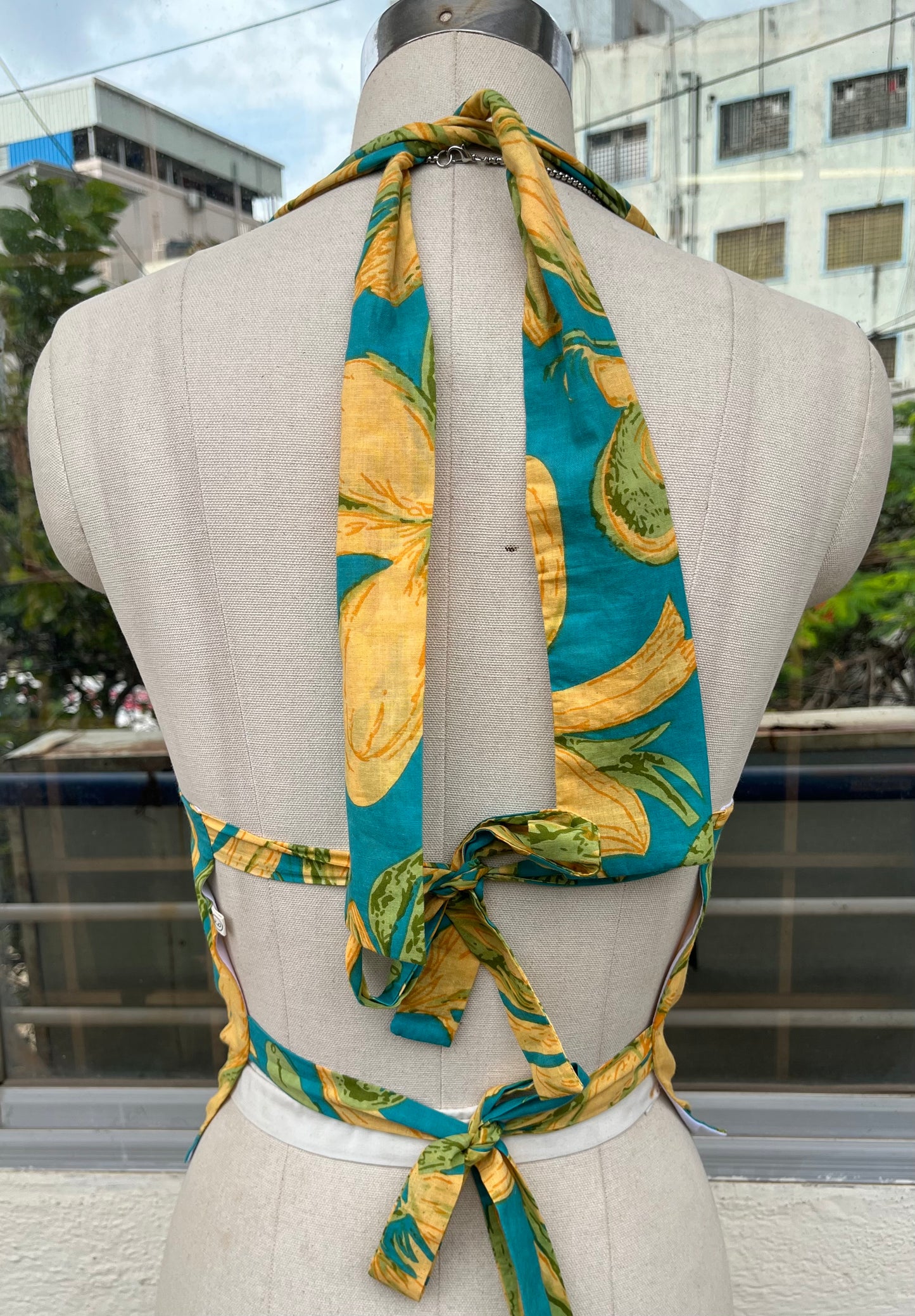 Tropical Bloom GEET Halter Top