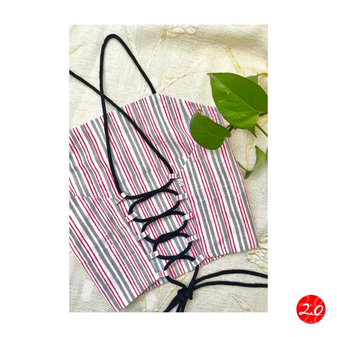 Striped Crop Top