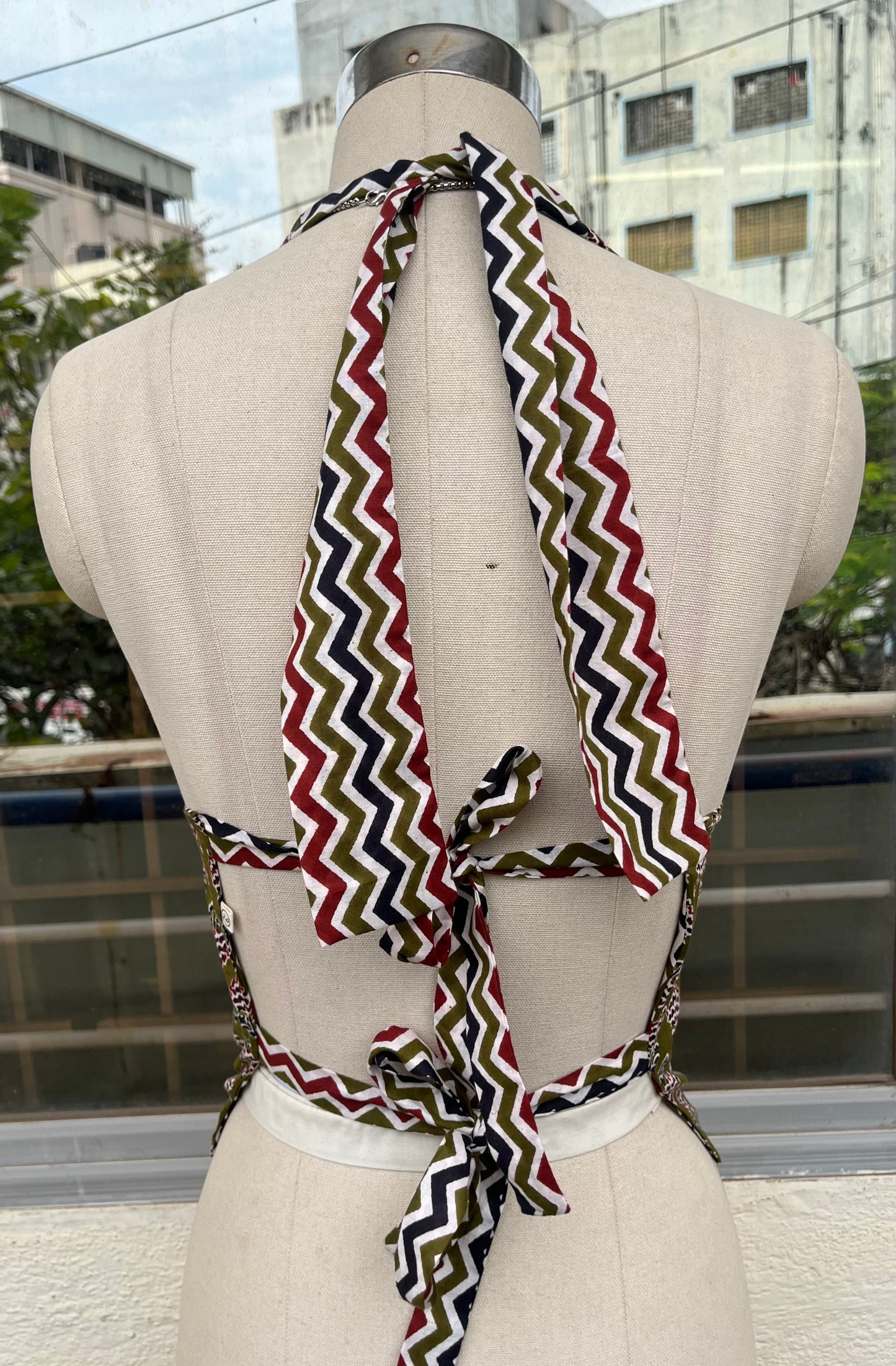 Boho bloom Reversible GEET Halter Top