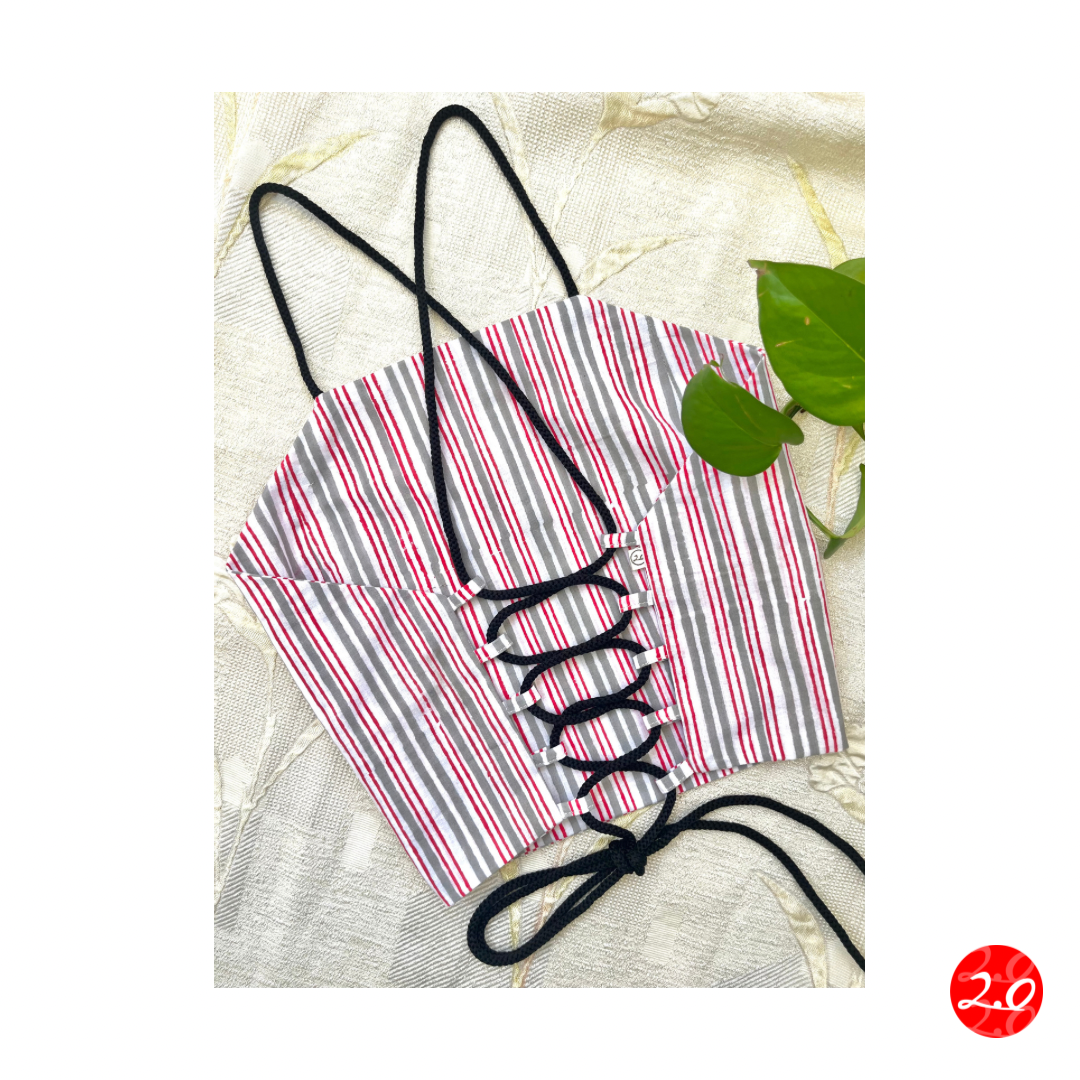 Striped Crop Top