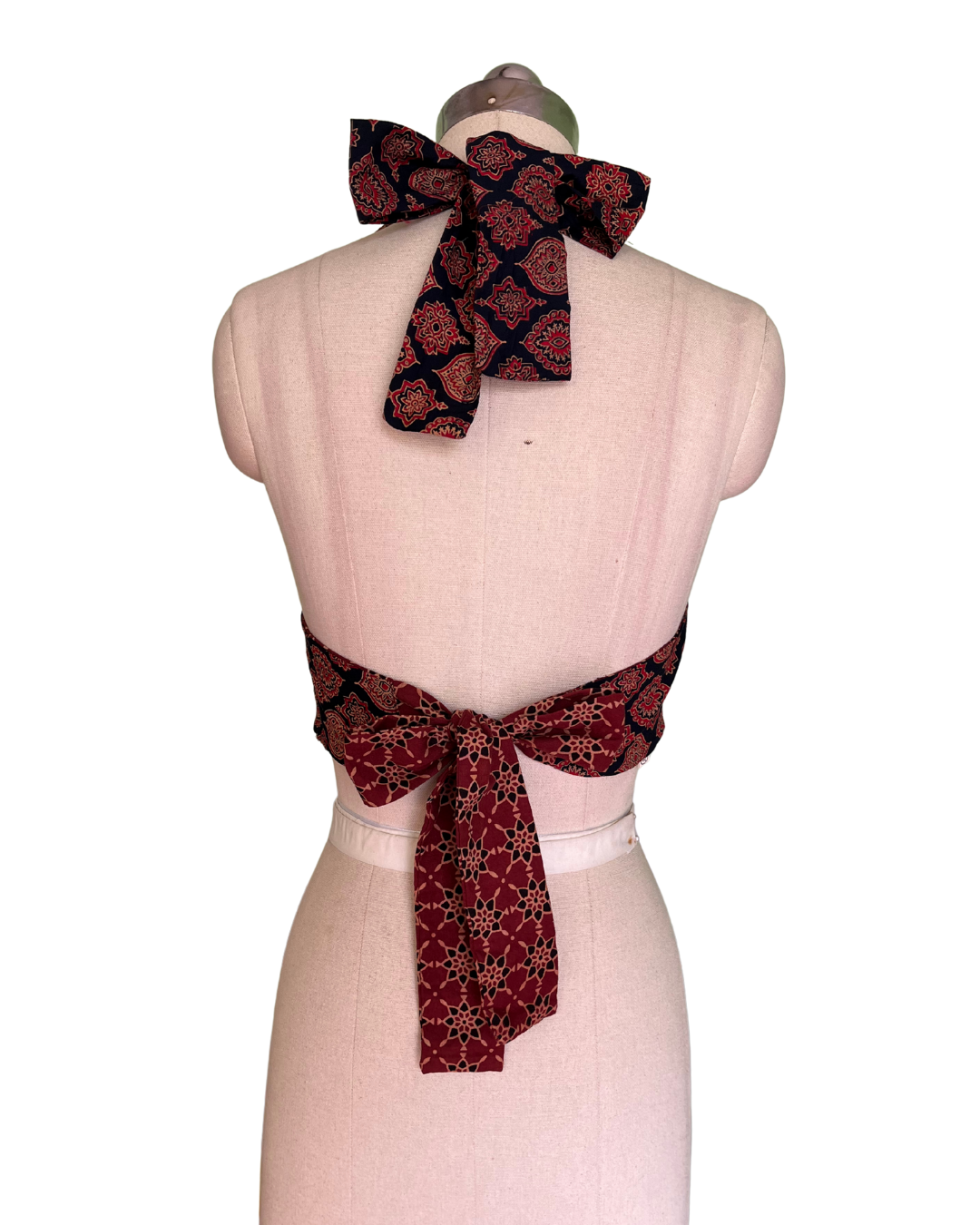 Rustic Reverie Reversible Halter Top