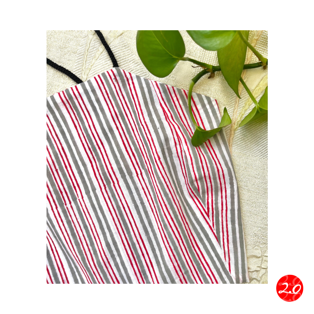 Striped Crop Top