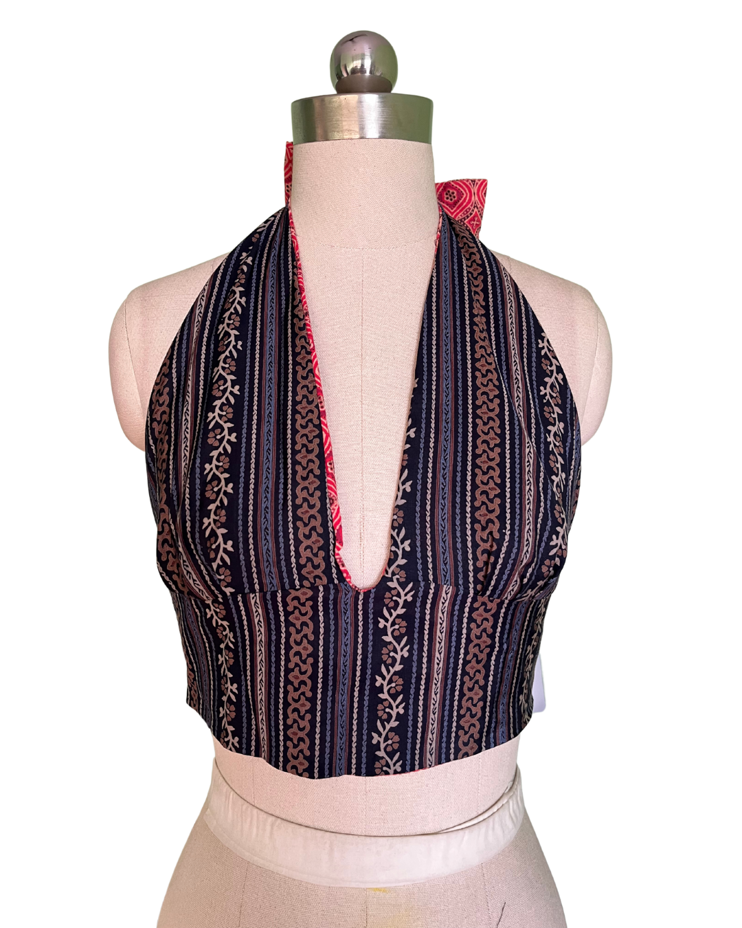 Ethereal Echo Reversible Halter Top