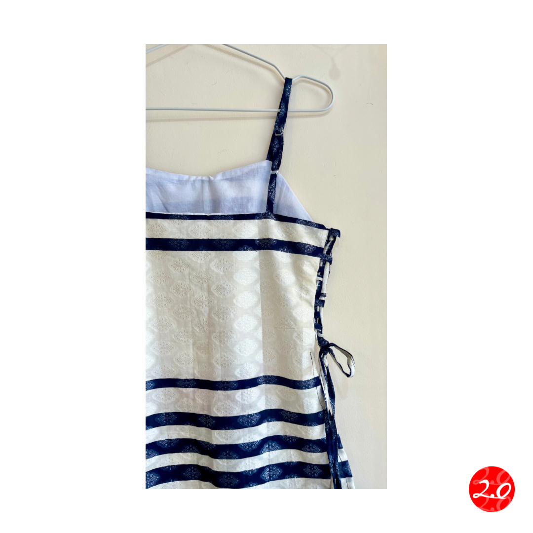 Tropical Strap Kurti