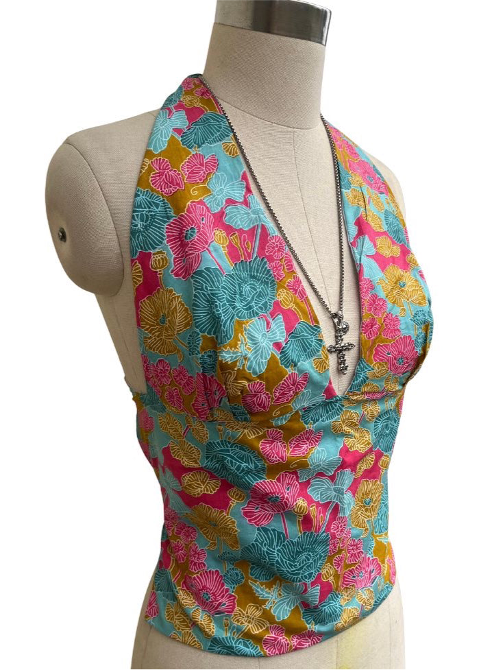 Tropical Crush GEET Halter Top