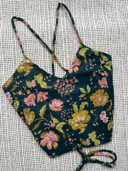 Forest fairy Backless Crop Top