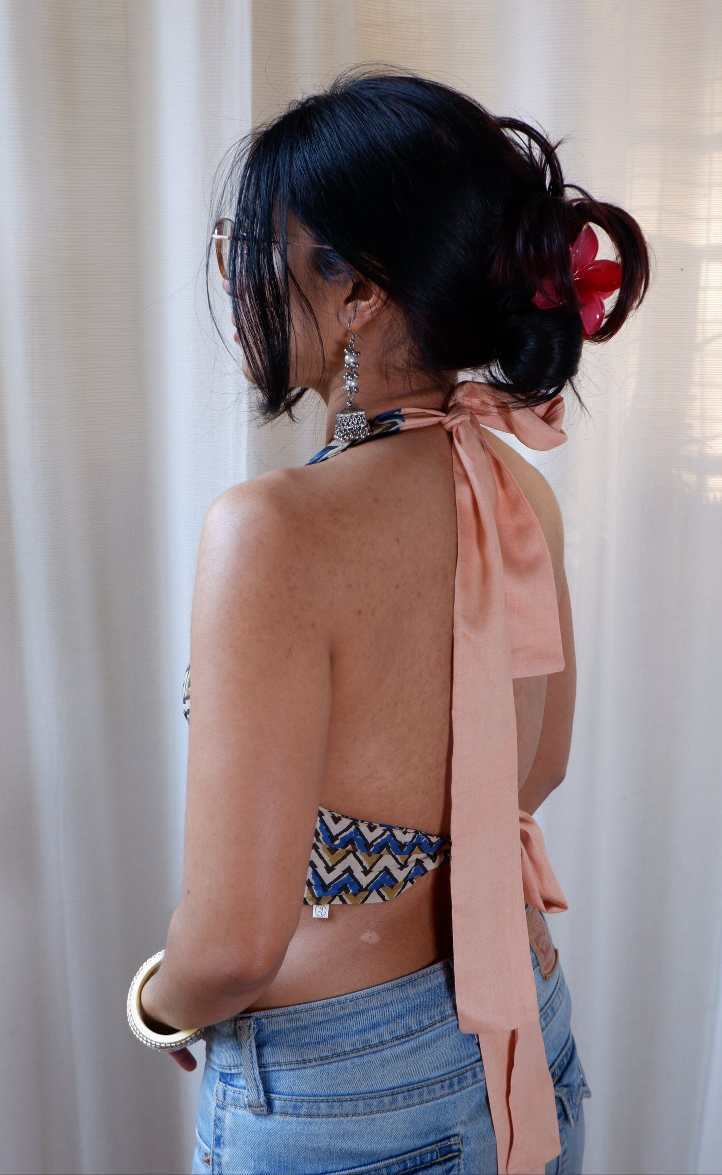 Botanic Muse Reversible Halter Top