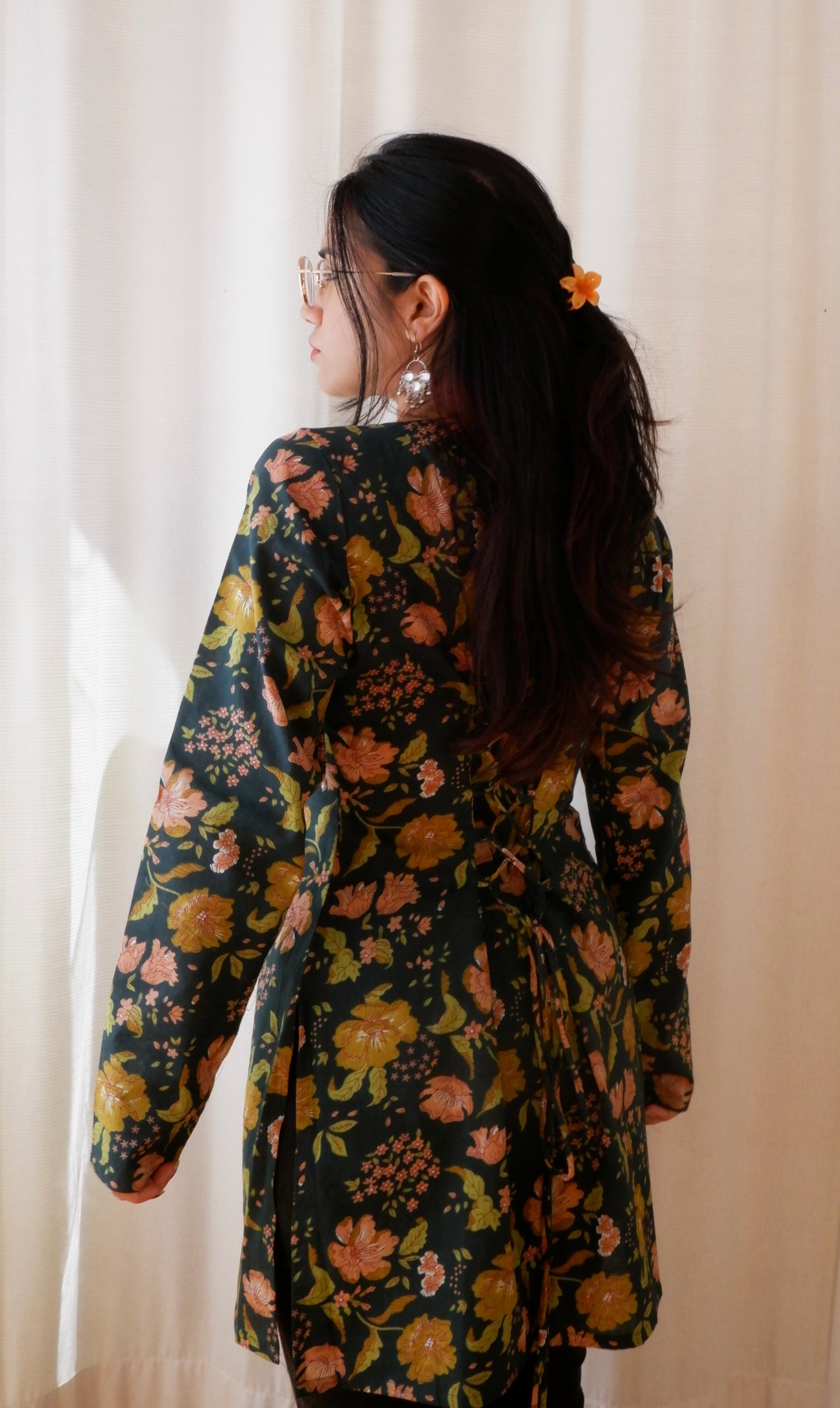 Forest Flower Dori Kurti