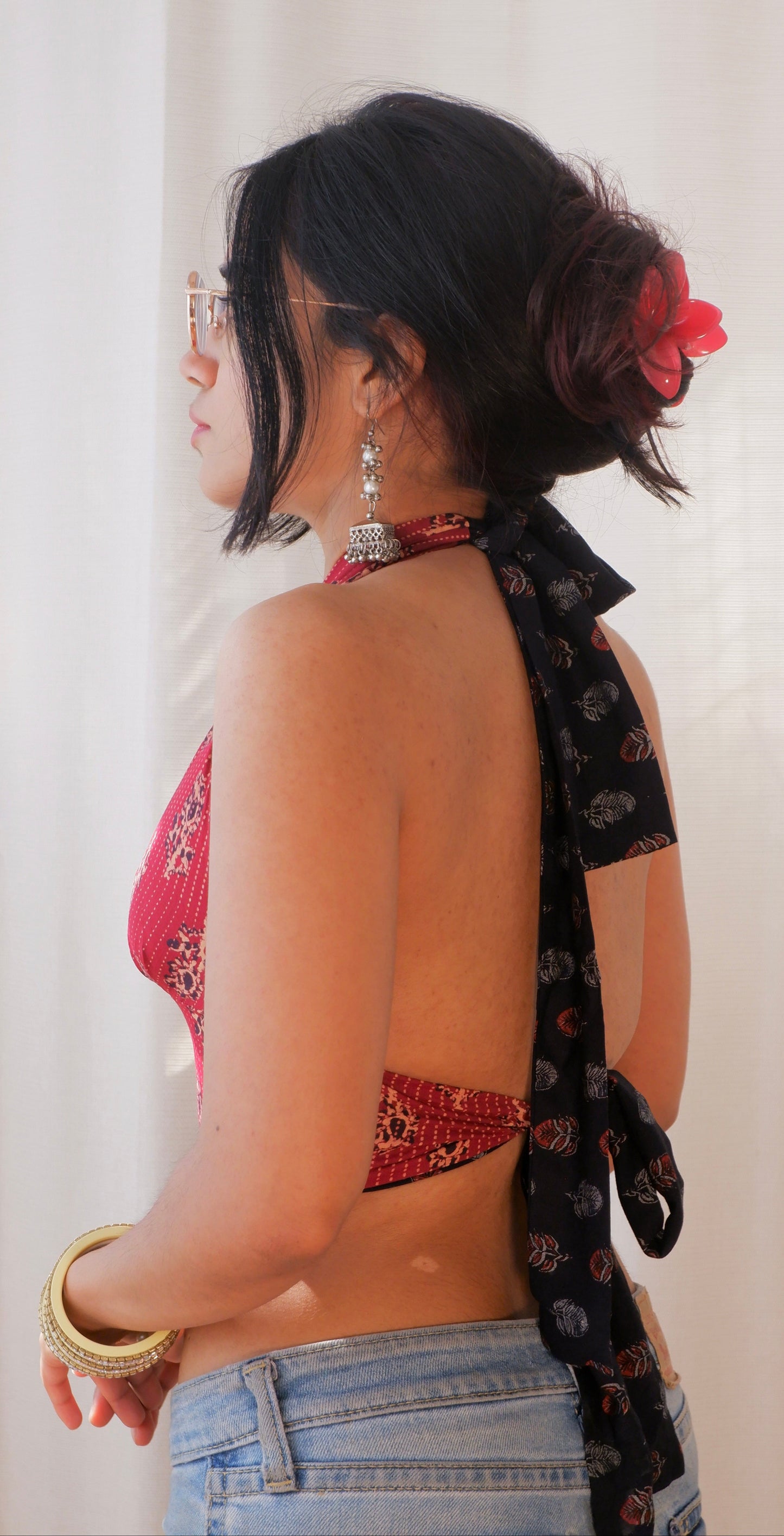 Nomad Reversible Halter Top