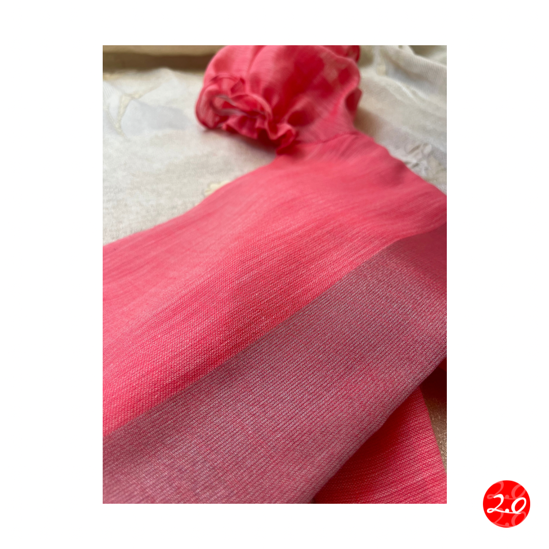 Fuchsia Puff sleeve Top