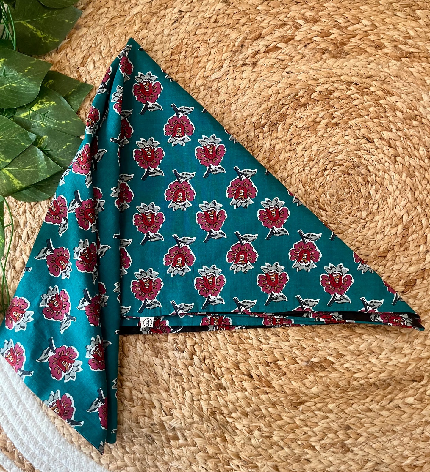 Moonlit petals Reversible Bandana