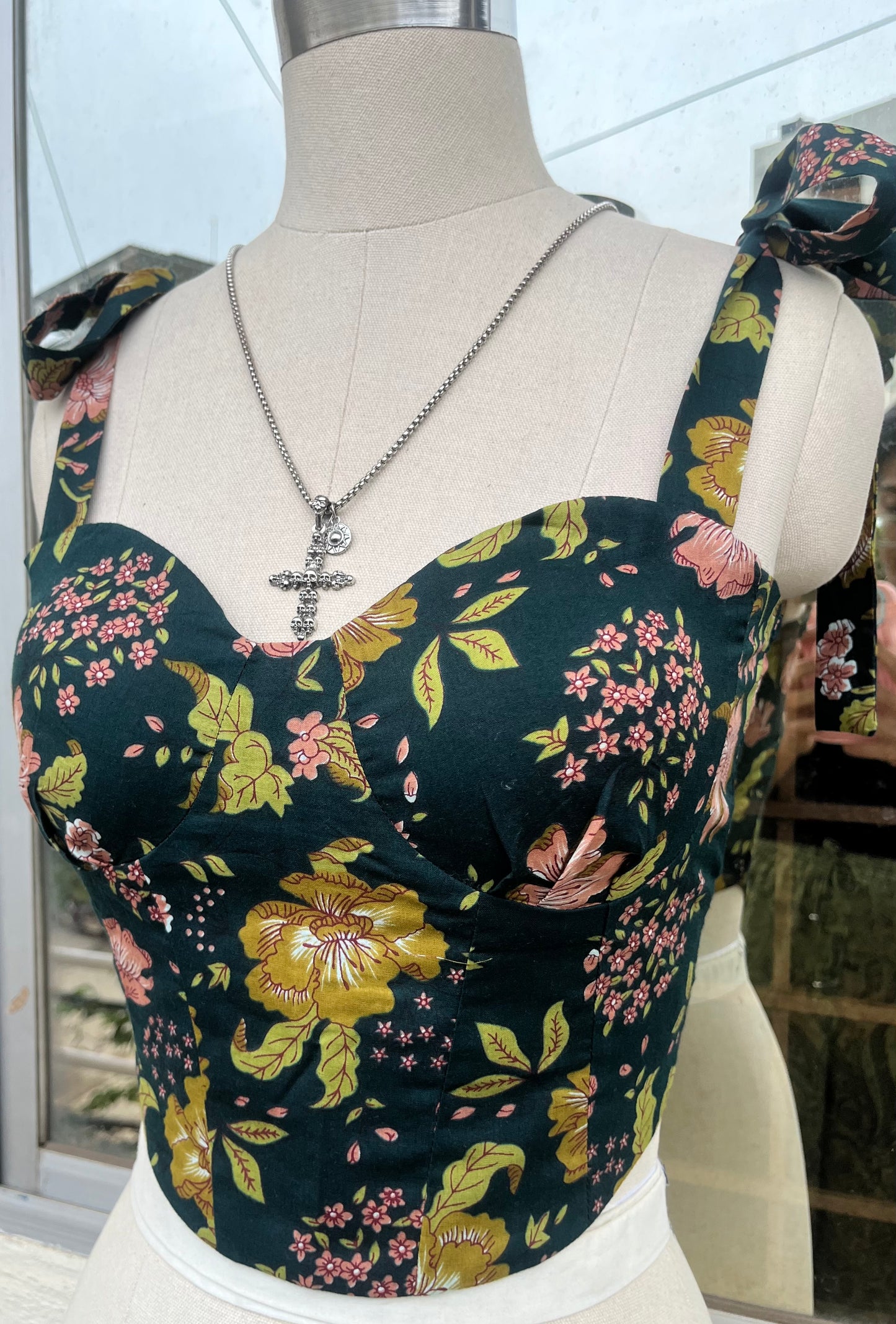 Forest Corset top