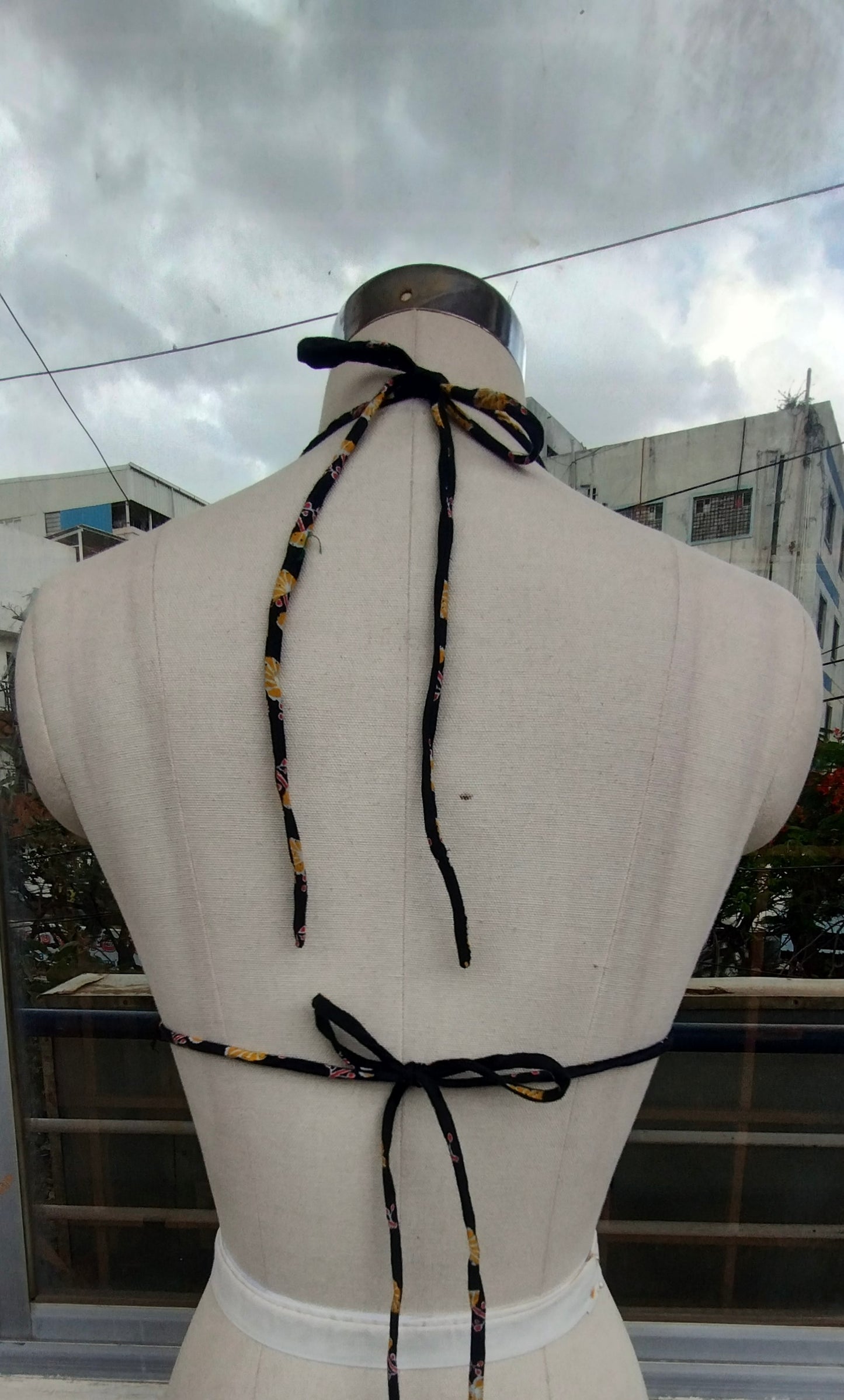 Pink combo: Crop shirt + Reversible Bikini Top