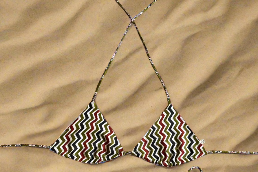 Botanic Code Bikini Top