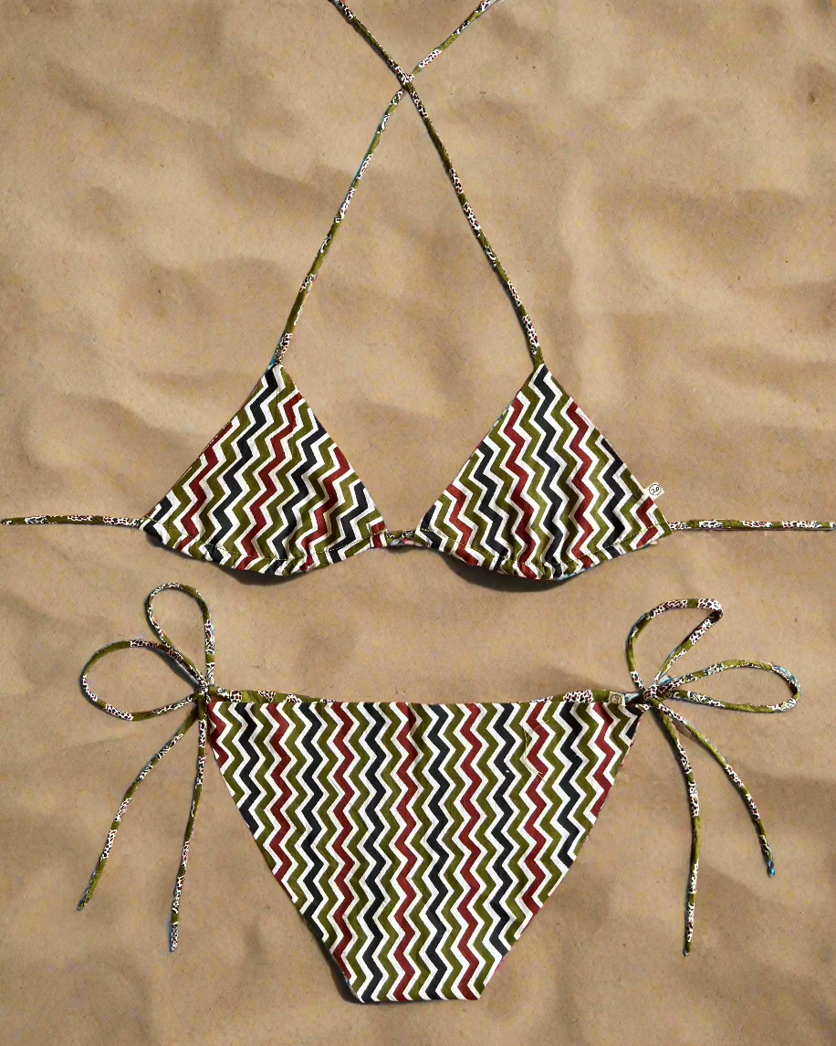 Botanic Code Bikini Top