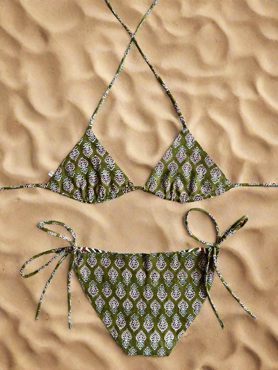 Botanic Code Bikini Top
