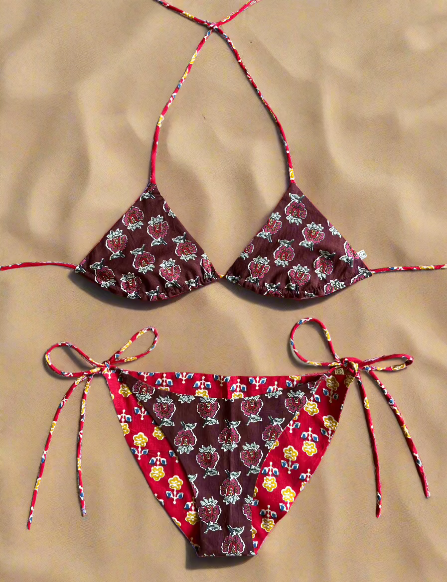 Blushfire Bikini Top and Bottom
