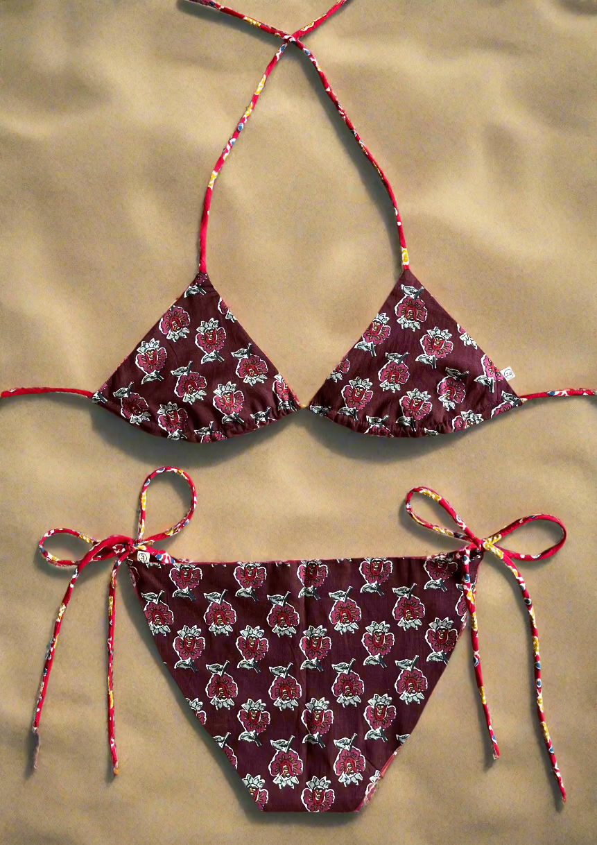 Blushfire Bikini Top and Bottom