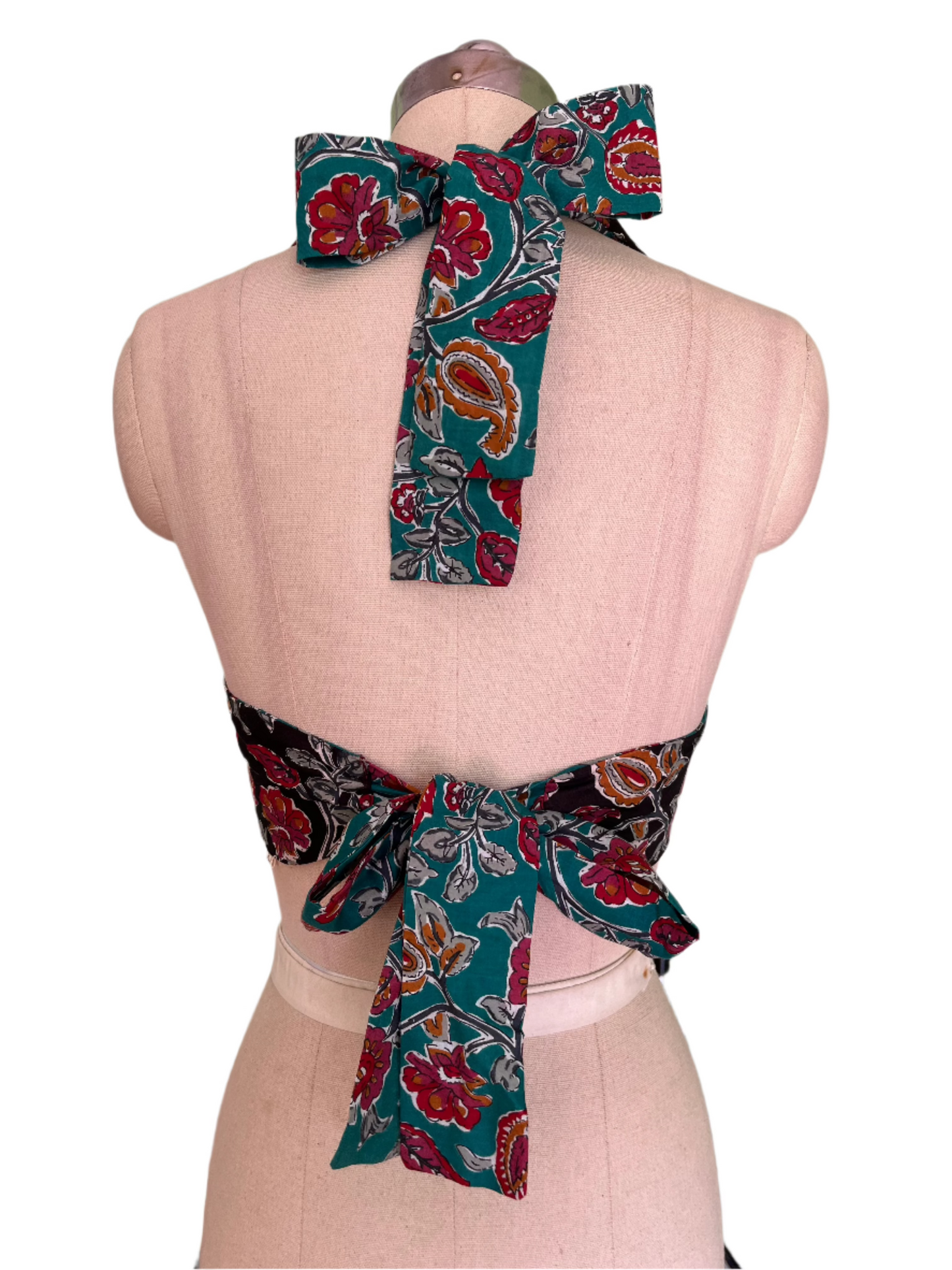 Seafoam Shadows Reversible Halter Top