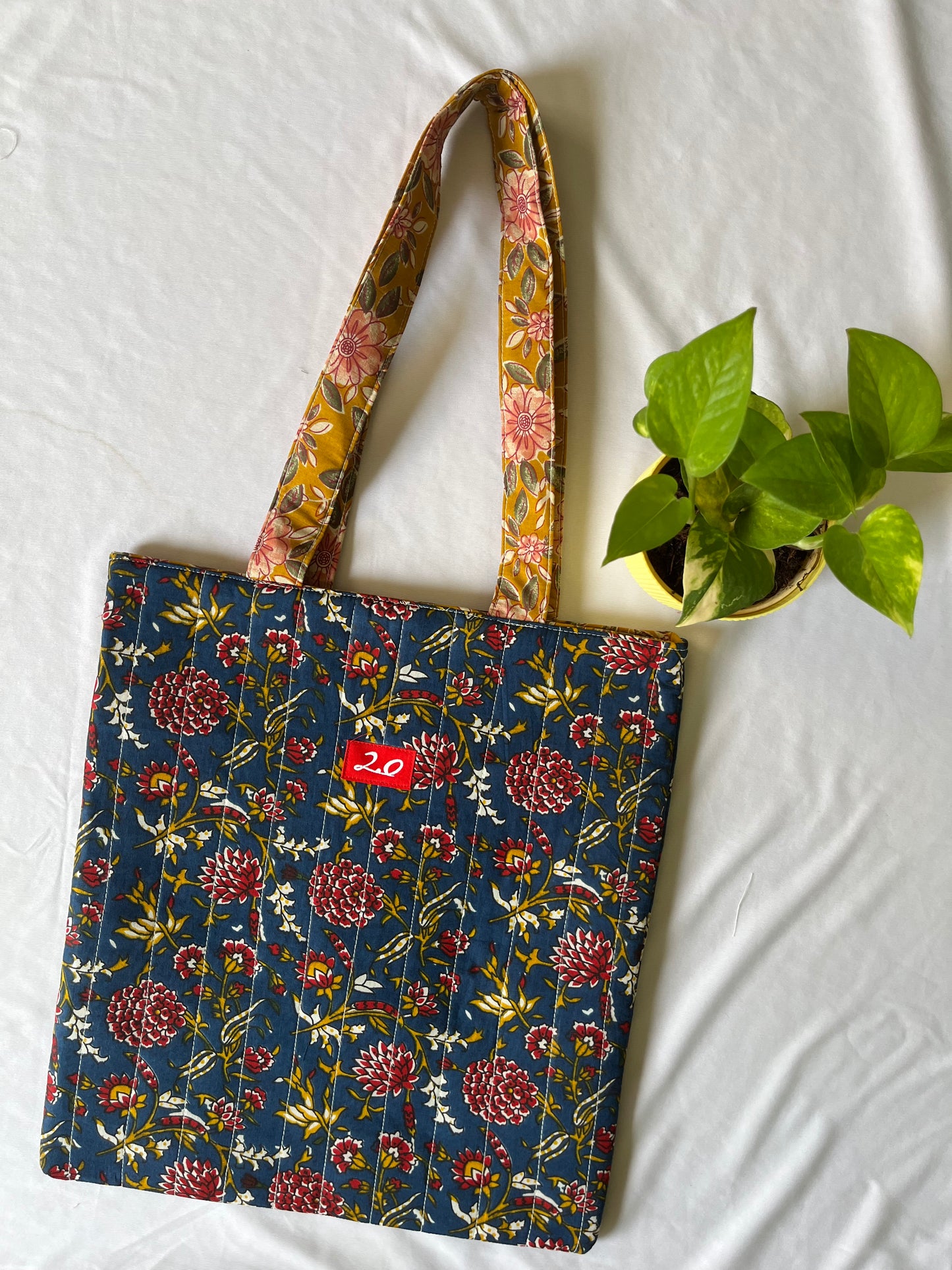 Honey Haze Reversible Tote bag