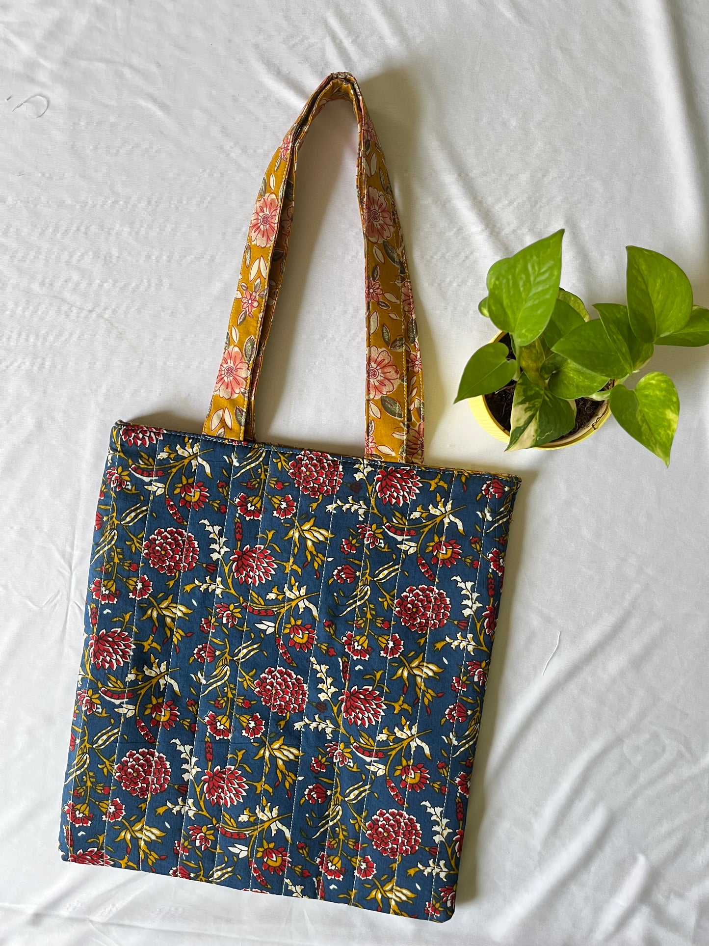 Honey Haze Reversible Tote bag