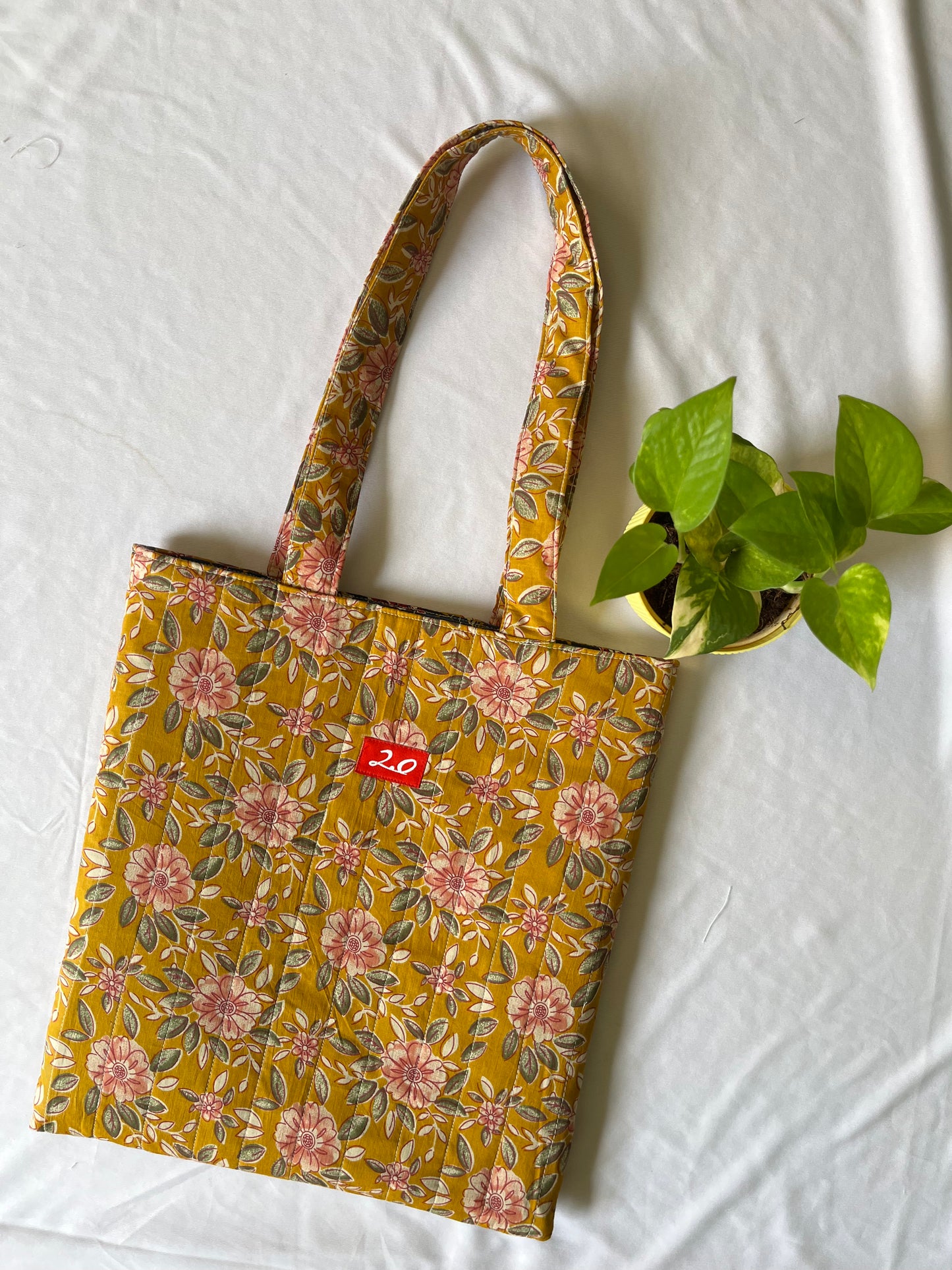 Honey Haze Reversible Tote bag