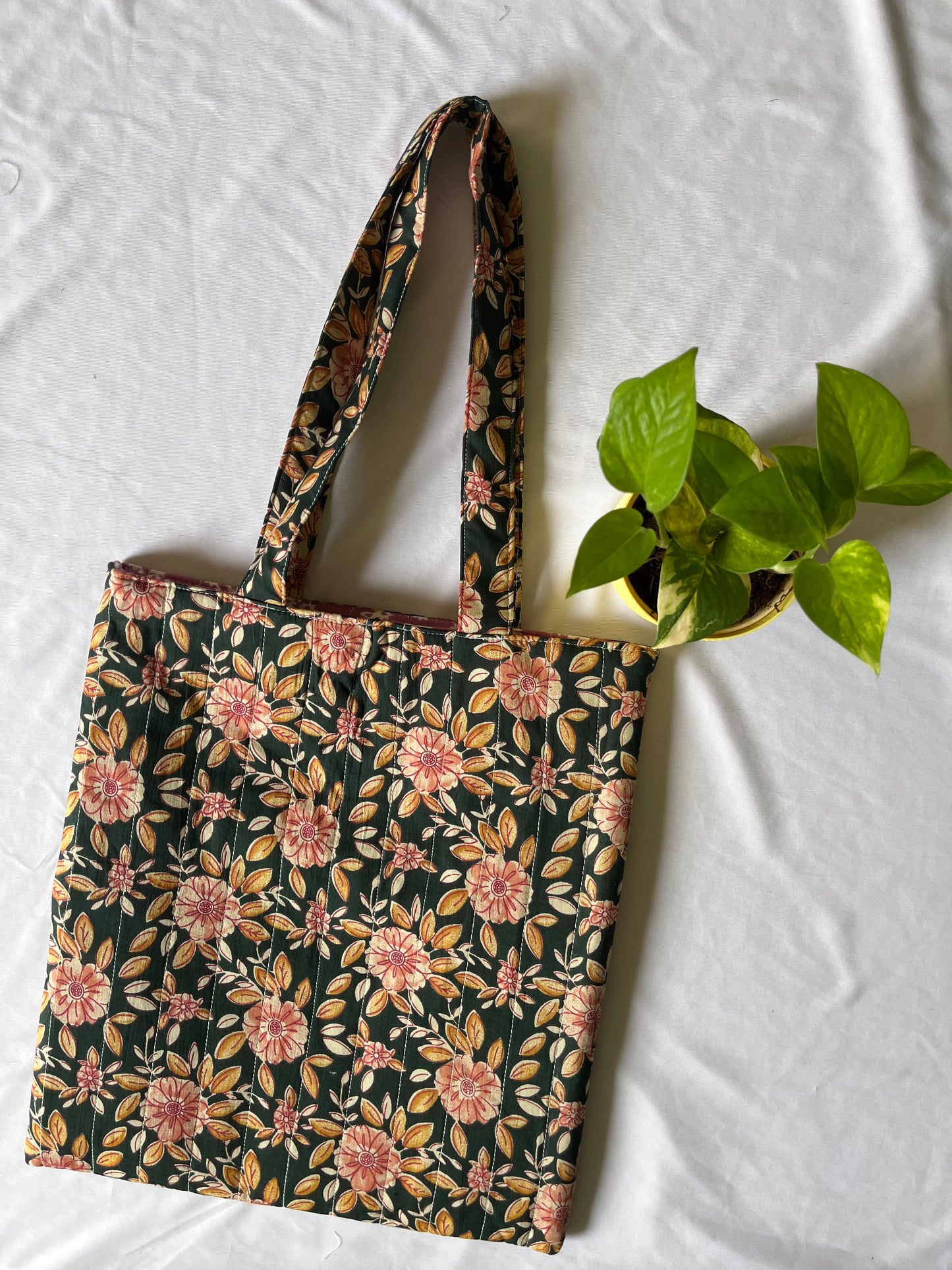 Rosé Forest Reversible Tote bag