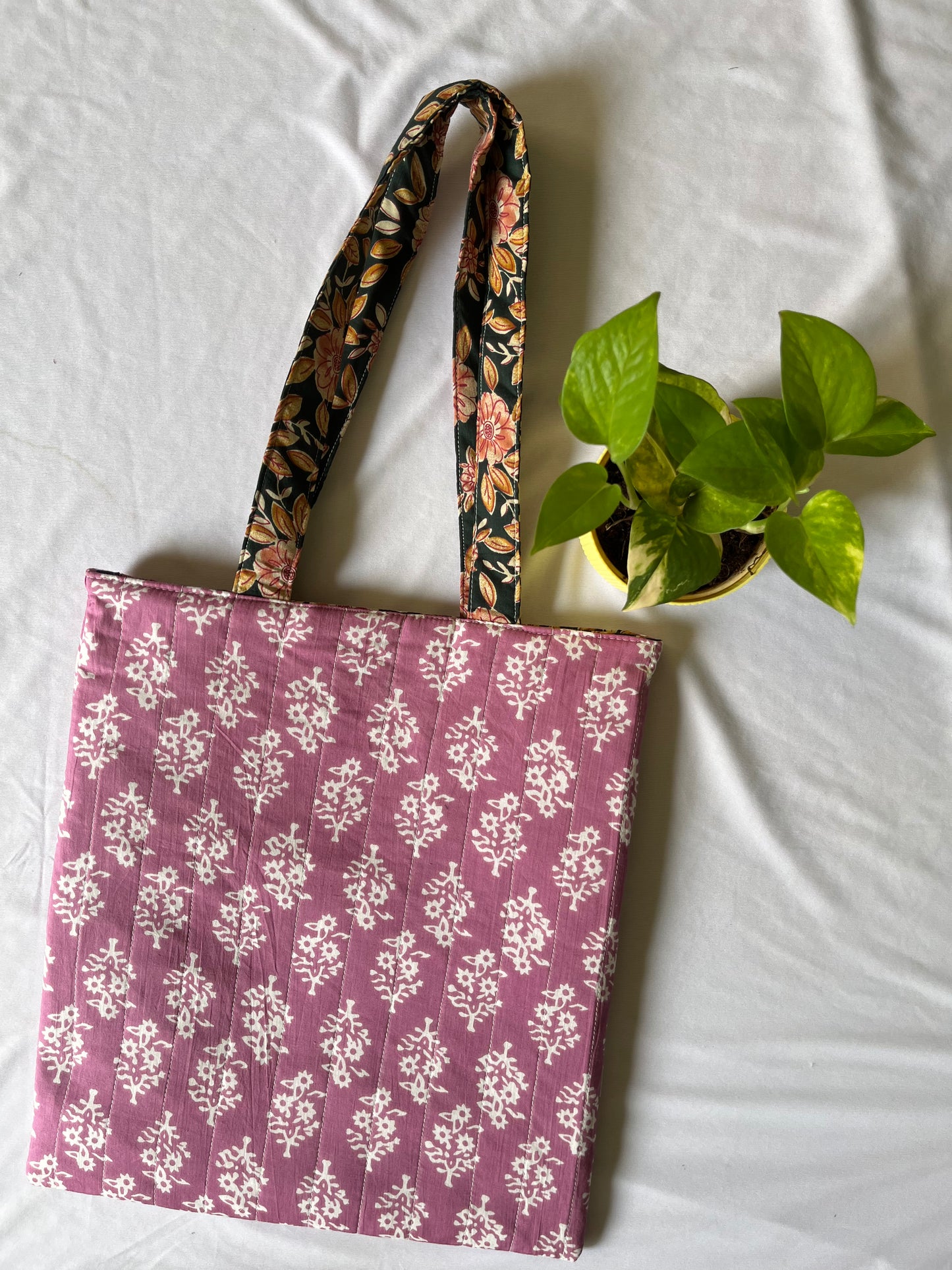 Rosé Forest Reversible Tote bag