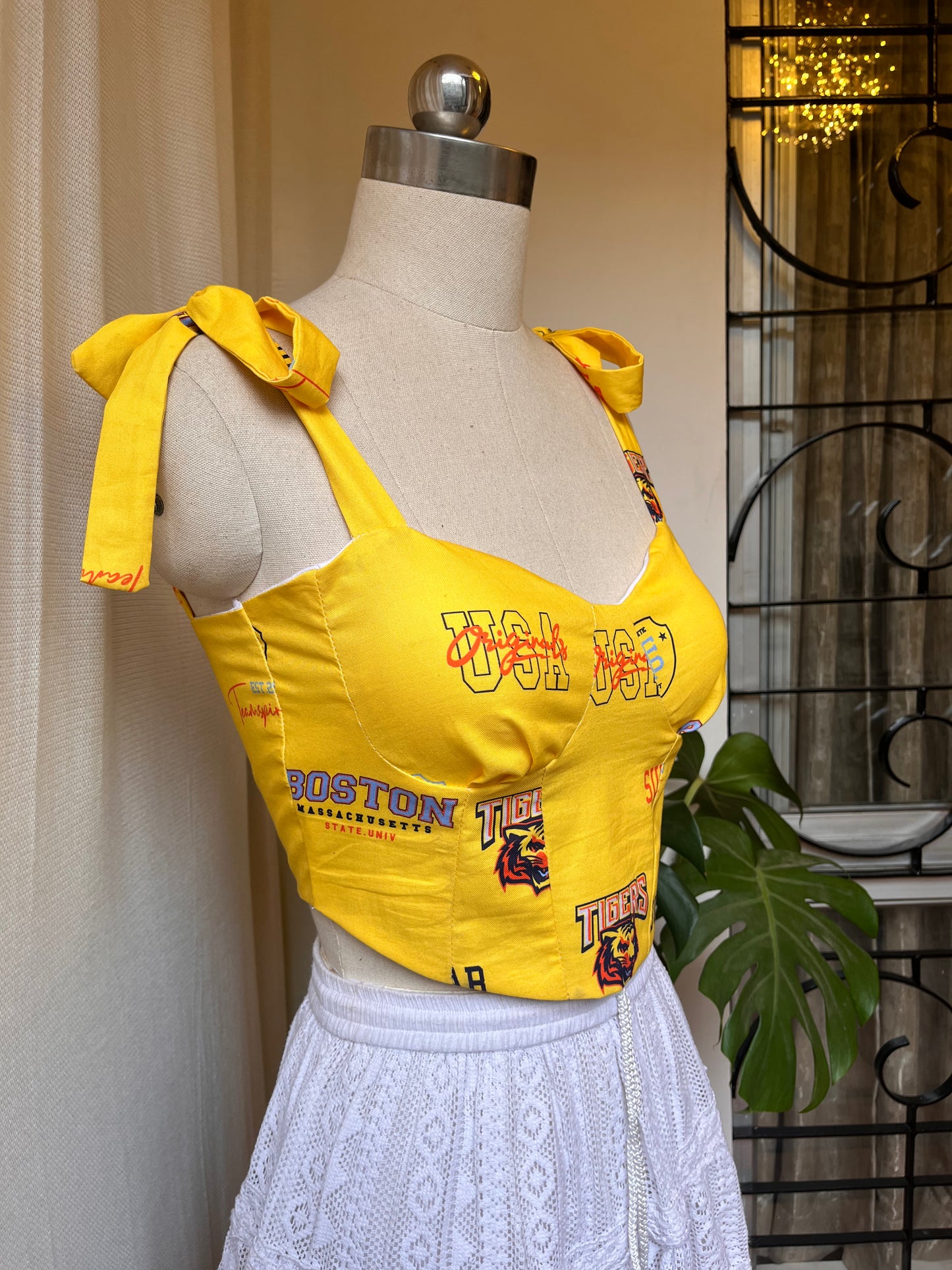 Varsity Corset top