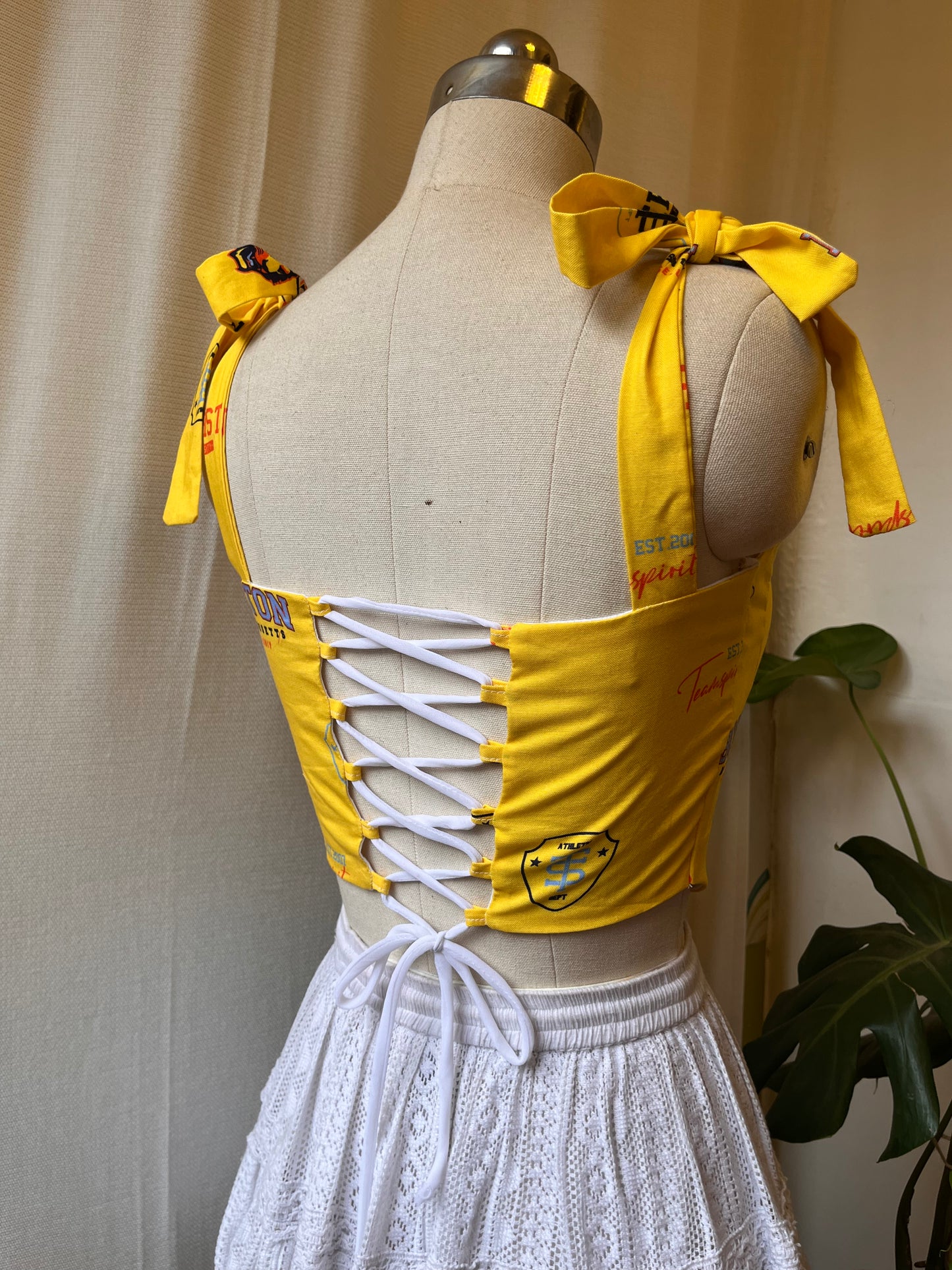 Varsity Corset top