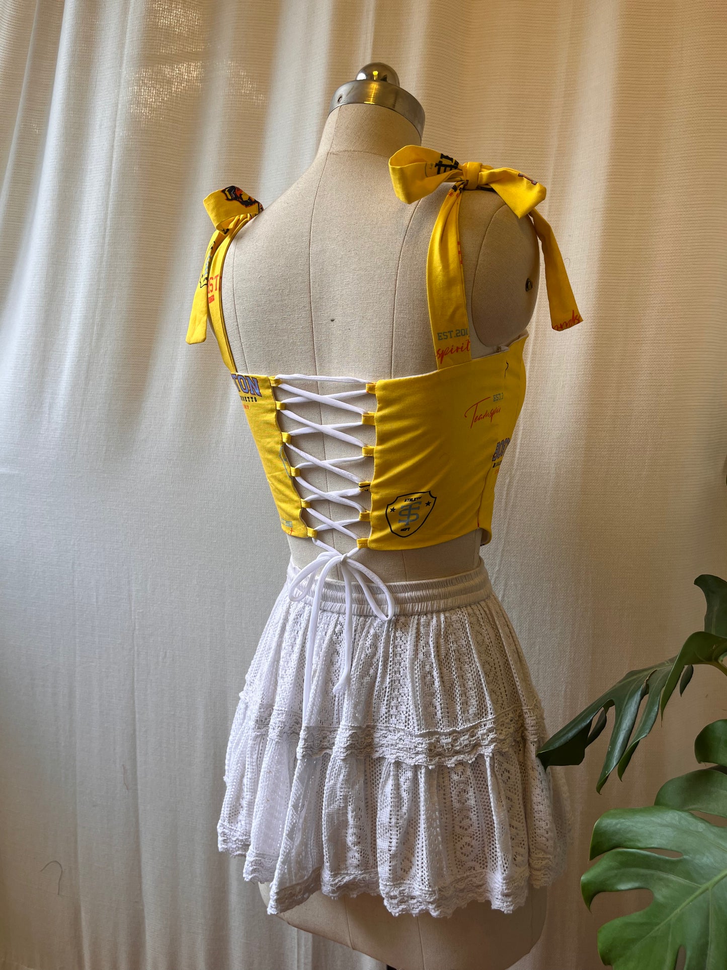 Varsity Corset top