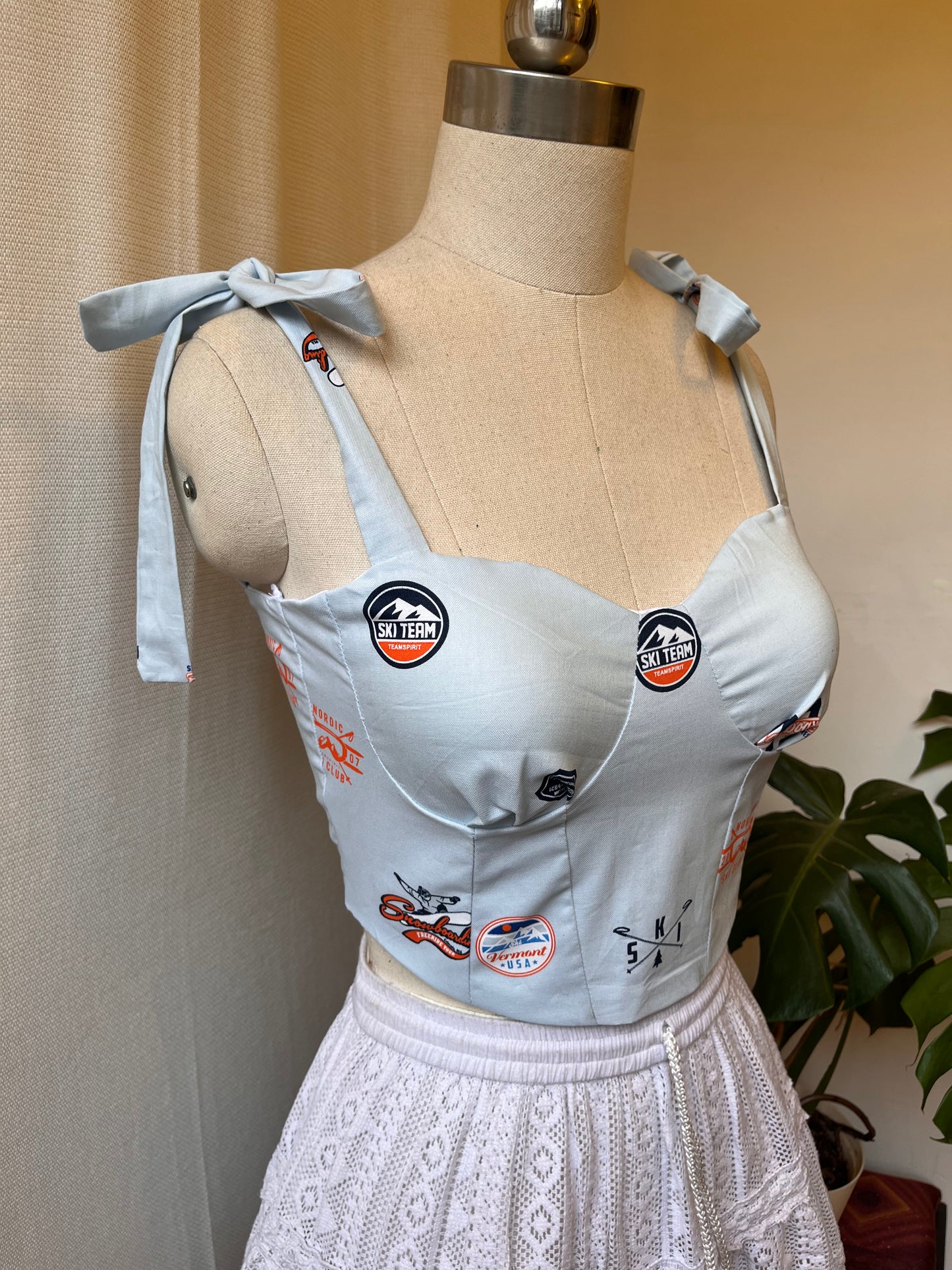 Skater Corset Top