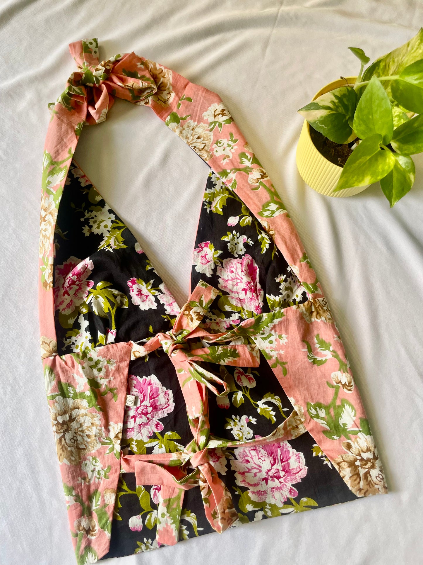 Midnight Rose GEET Halter Top