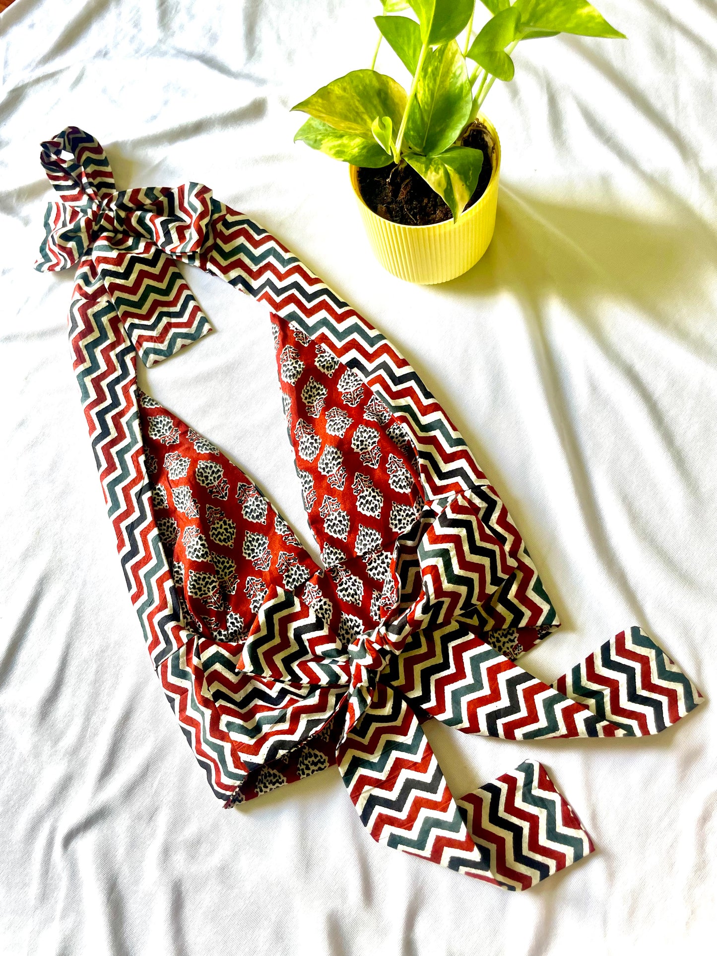 Terracotta Tale Reversible Halter Top